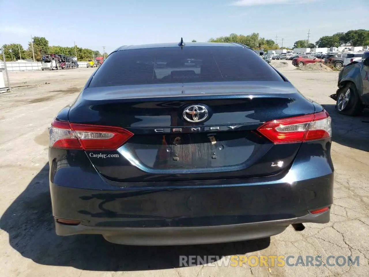 6 fotografías del automóvil dañado 4T1B11HKXKU841557 TOYOTA CAMRY 2019