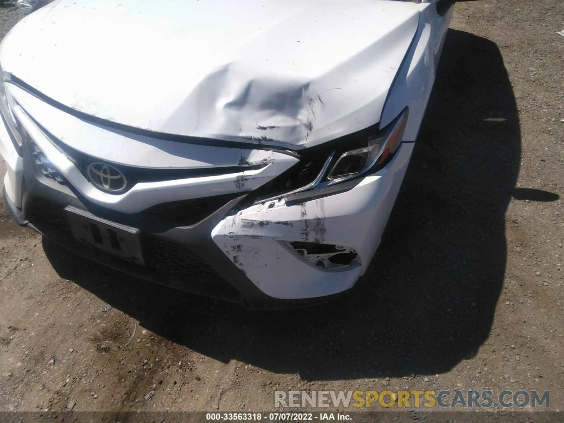 6 fotografías del automóvil dañado 4T1B11HKXKU856706 TOYOTA CAMRY 2019