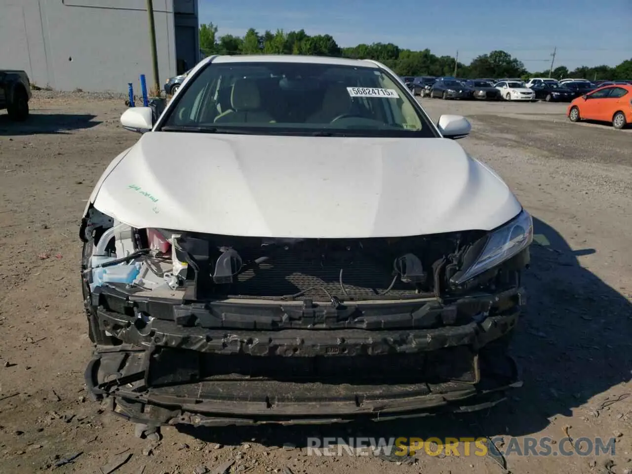 5 fotografías del automóvil dañado 4T1B21HK0KU513108 TOYOTA CAMRY 2019