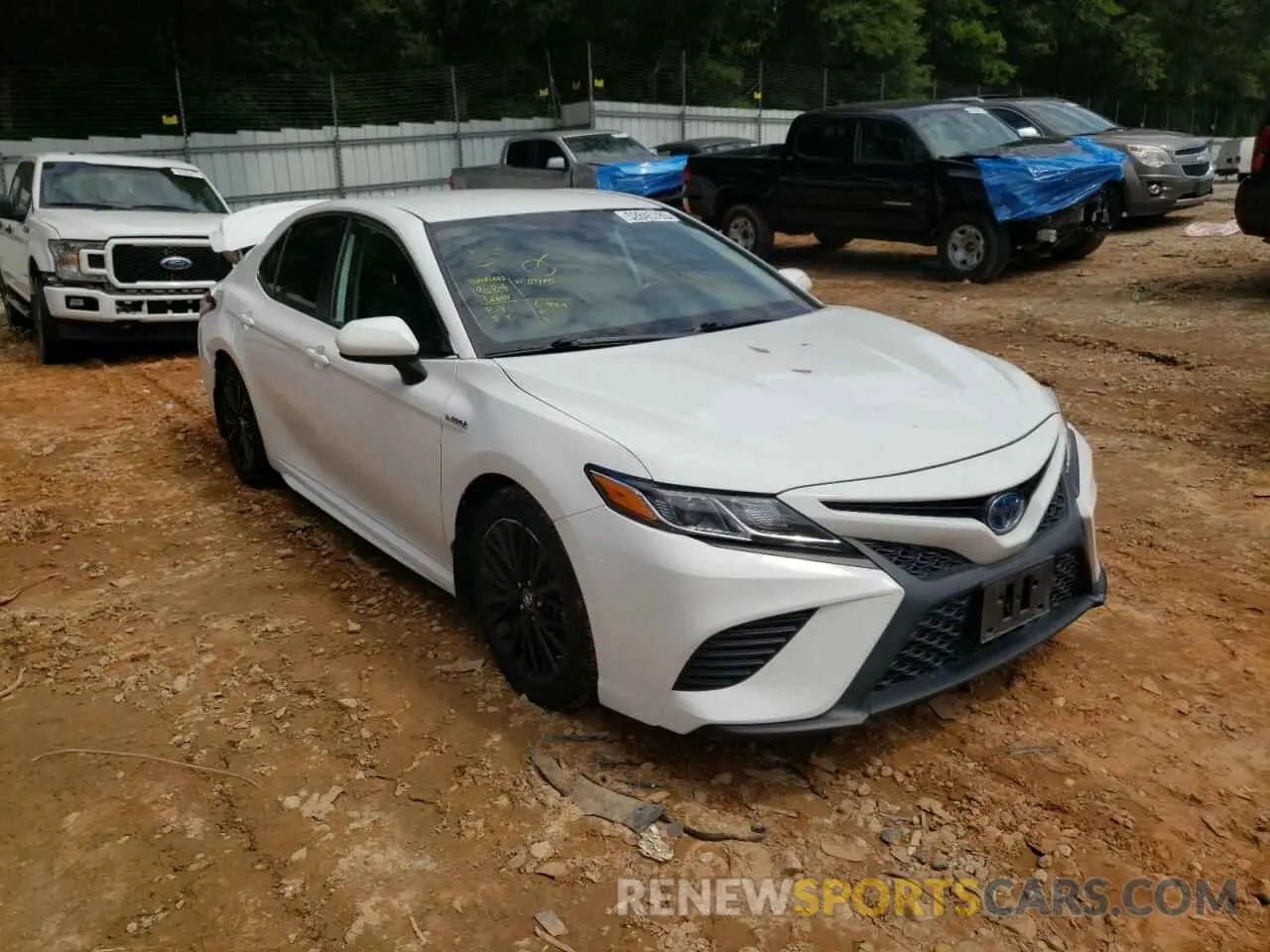 1 fotografías del automóvil dañado 4T1B21HK2KU515121 TOYOTA CAMRY 2019