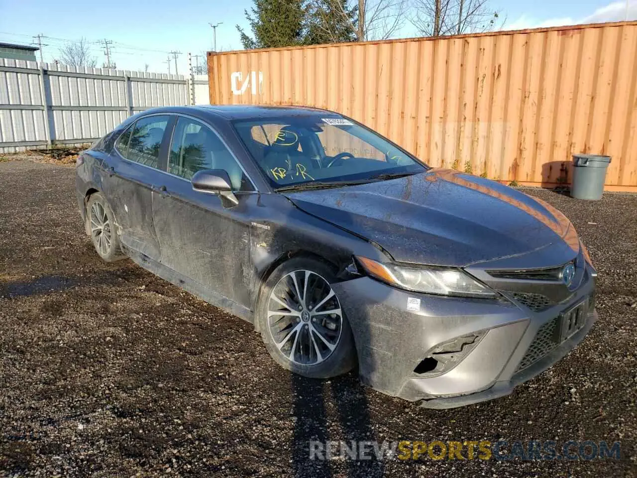 1 fotografías del automóvil dañado 4T1B21HK2KU516995 TOYOTA CAMRY 2019