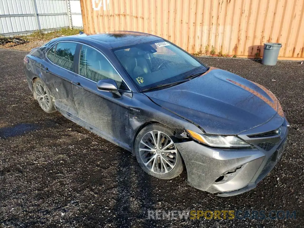 9 fotografías del automóvil dañado 4T1B21HK2KU516995 TOYOTA CAMRY 2019