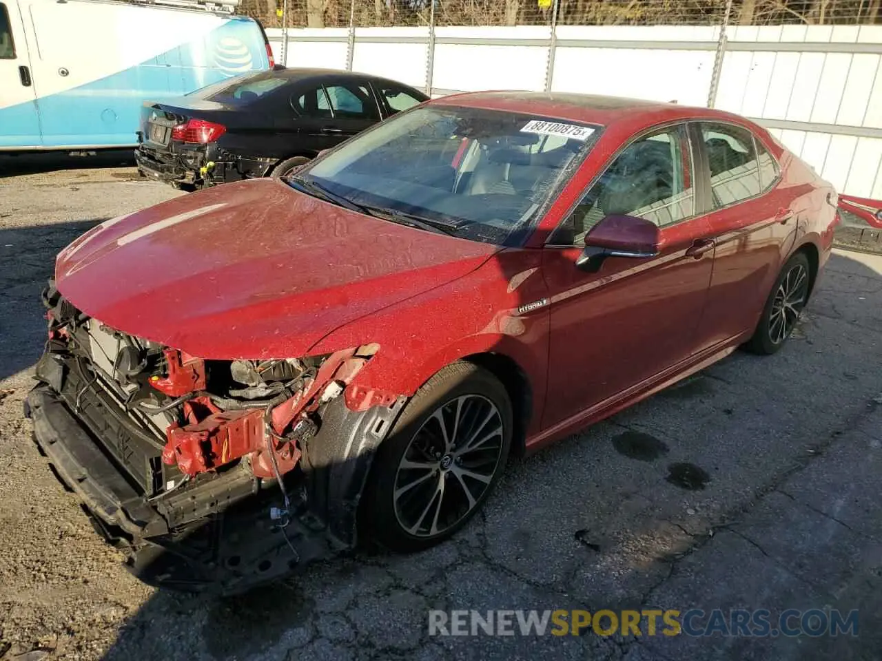 1 fotografías del automóvil dañado 4T1B21HK3KU011404 TOYOTA CAMRY 2019