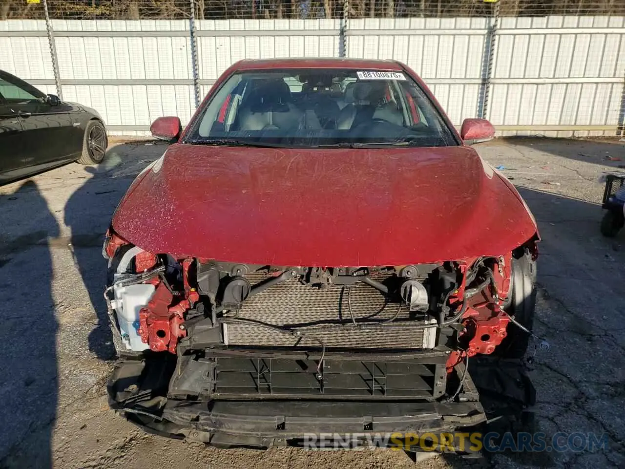 5 fotografías del automóvil dañado 4T1B21HK3KU011404 TOYOTA CAMRY 2019