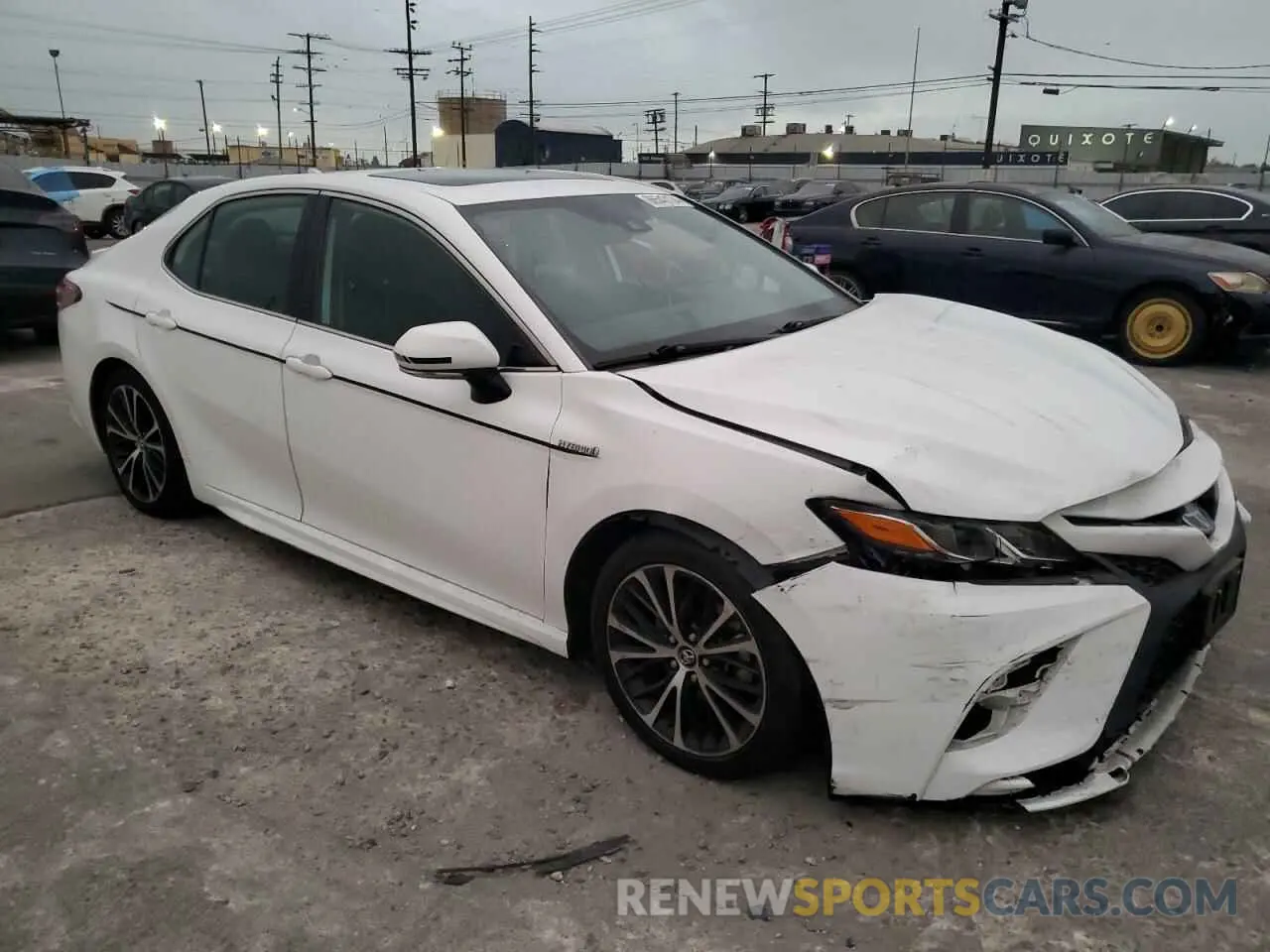 4 fotografías del automóvil dañado 4T1B21HK7KU516068 TOYOTA CAMRY 2019