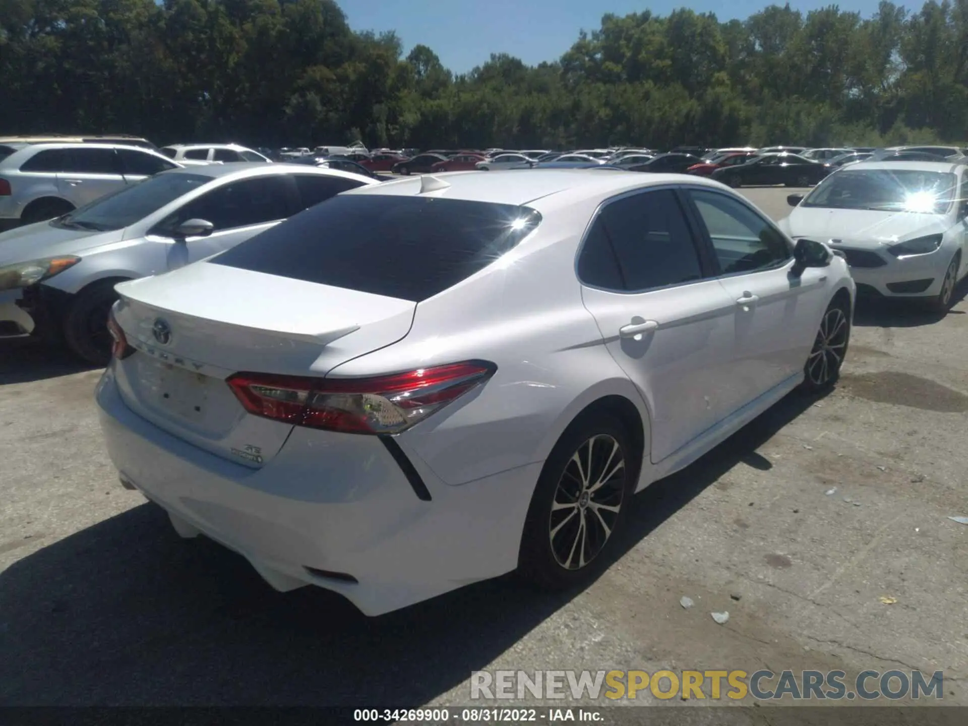 4 fotografías del automóvil dañado 4T1B21HK7KU519164 TOYOTA CAMRY 2019