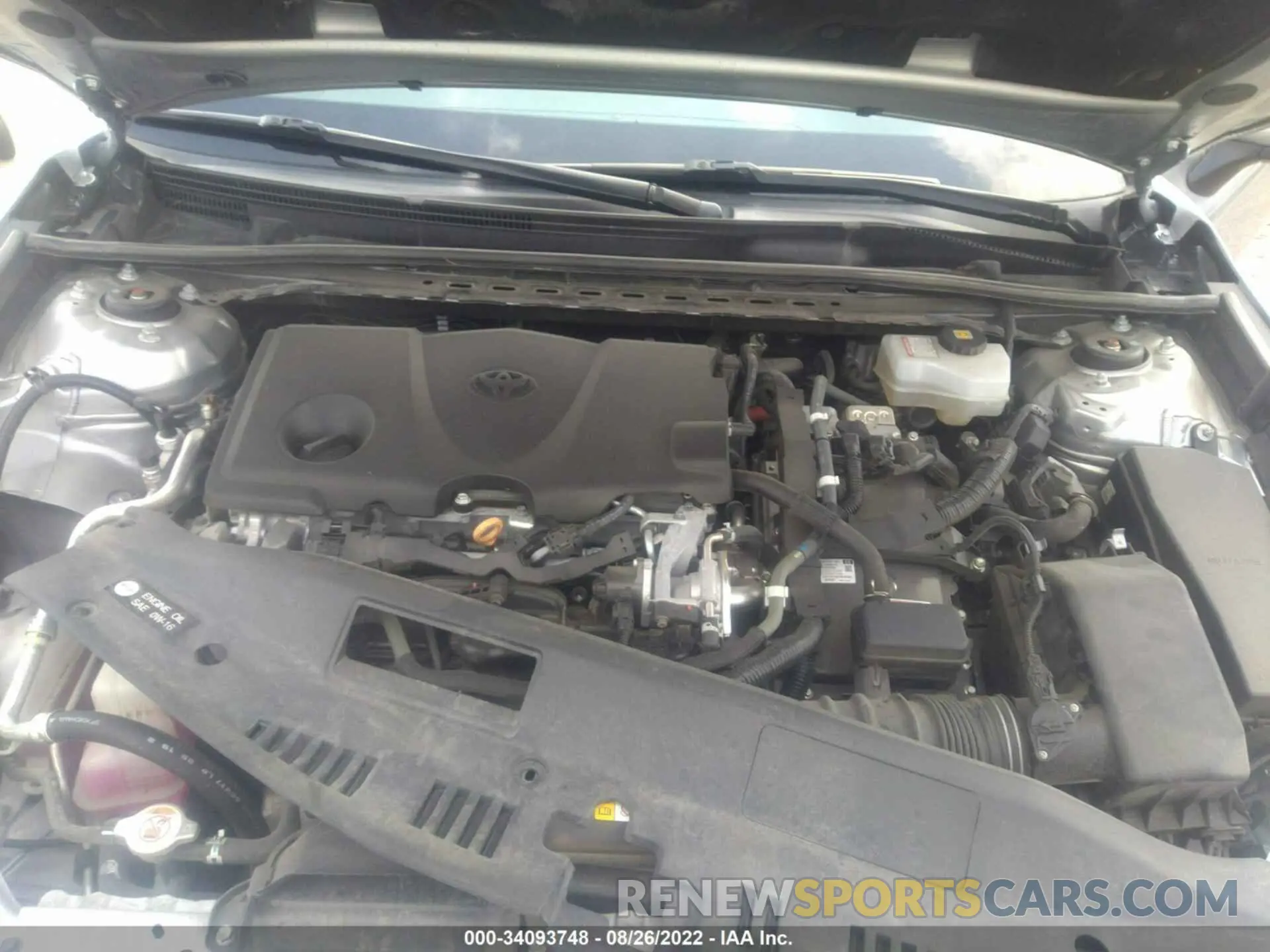10 fotografías del automóvil dañado 4T1B21HK8KU515351 TOYOTA CAMRY 2019