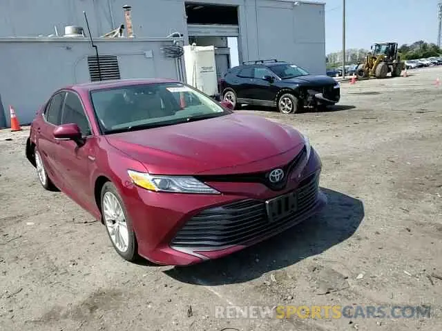 11 fotografías del automóvil dañado 4T1B21HK9KU513057 TOYOTA CAMRY 2019