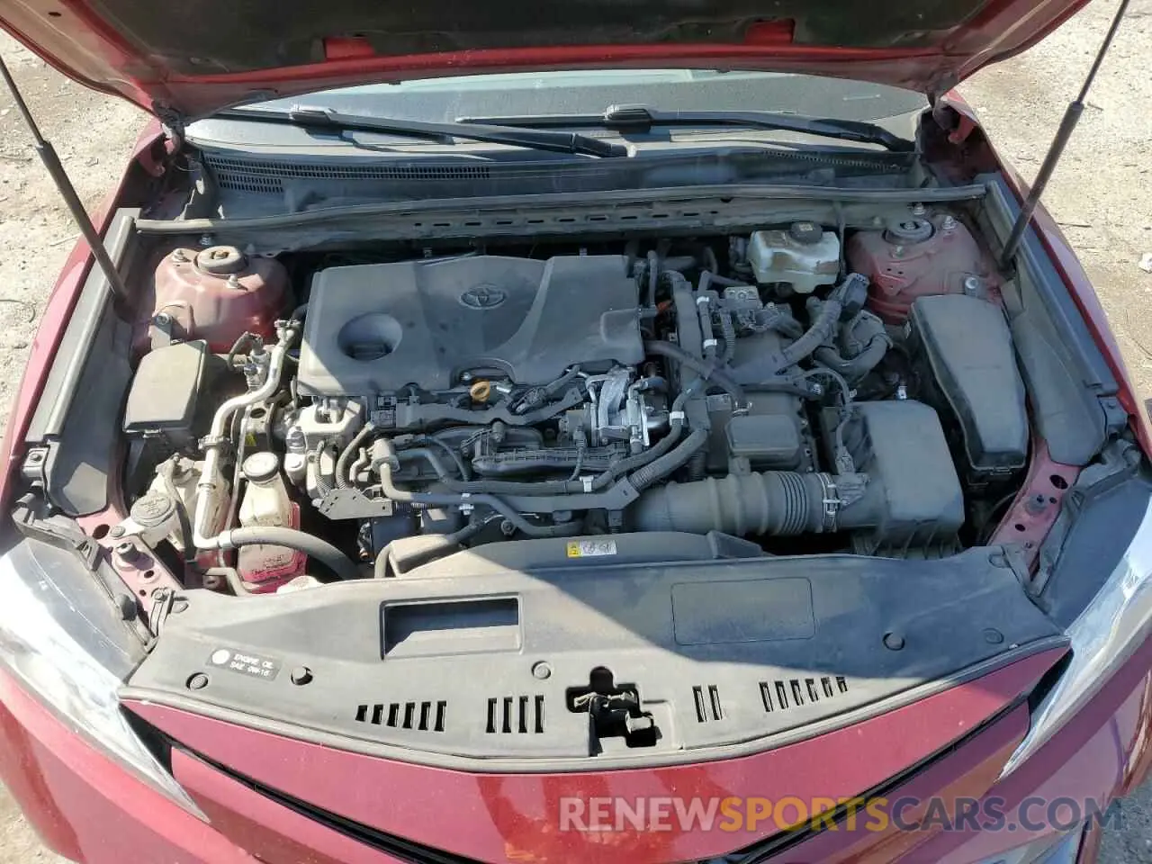 12 fotografías del automóvil dañado 4T1B21HK9KU513057 TOYOTA CAMRY 2019