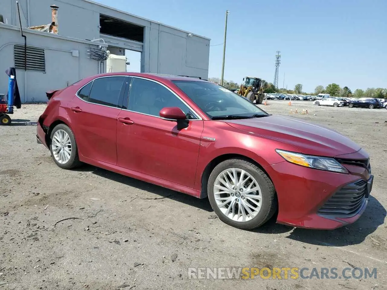 4 fotografías del automóvil dañado 4T1B21HK9KU513057 TOYOTA CAMRY 2019