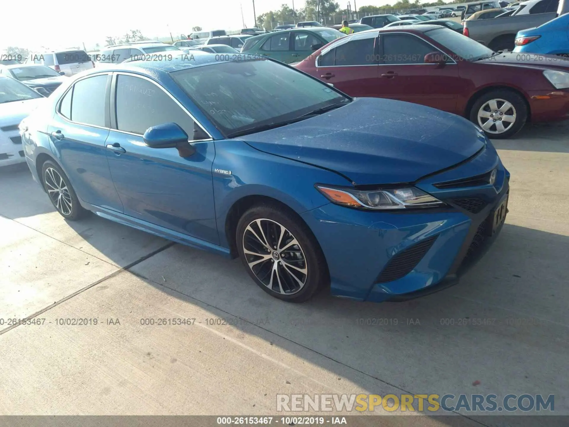 1 fotografías del automóvil dañado 4T1B21HKXKU012050 TOYOTA CAMRY 2019