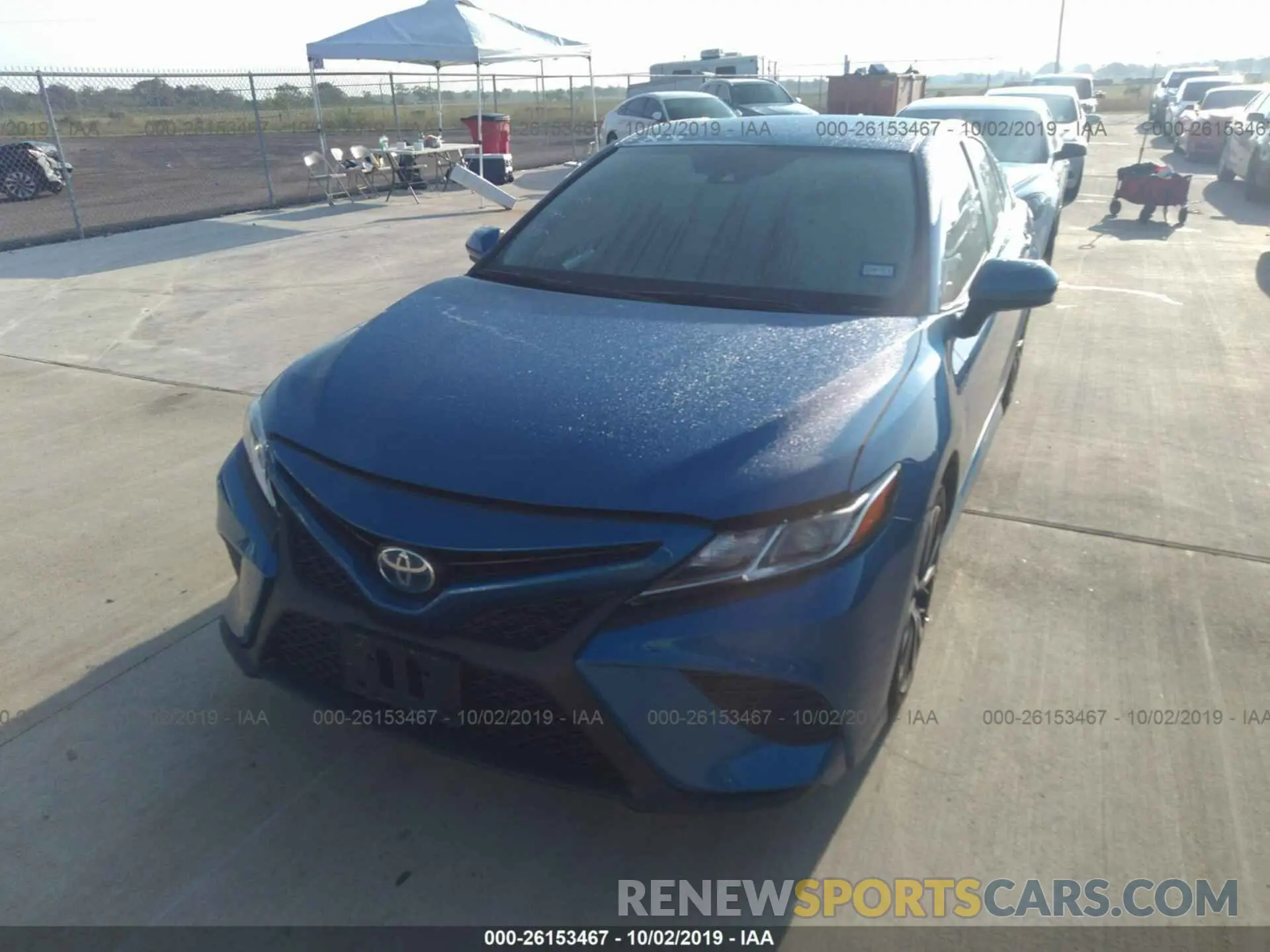 6 fotografías del automóvil dañado 4T1B21HKXKU012050 TOYOTA CAMRY 2019