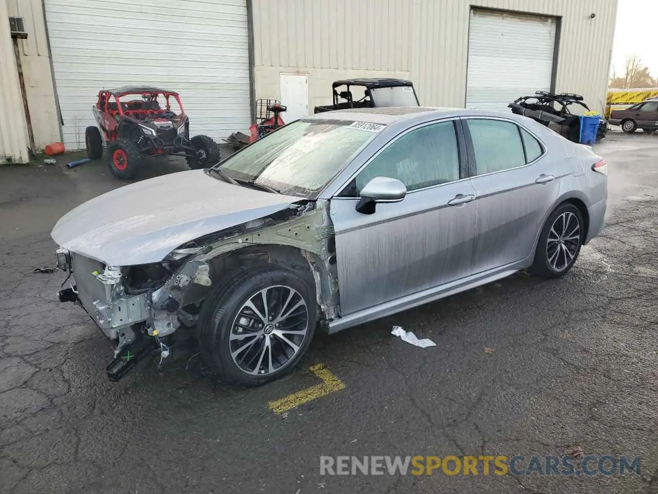 1 fotografías del automóvil dañado 4T1B21HKXKU516078 TOYOTA CAMRY 2019