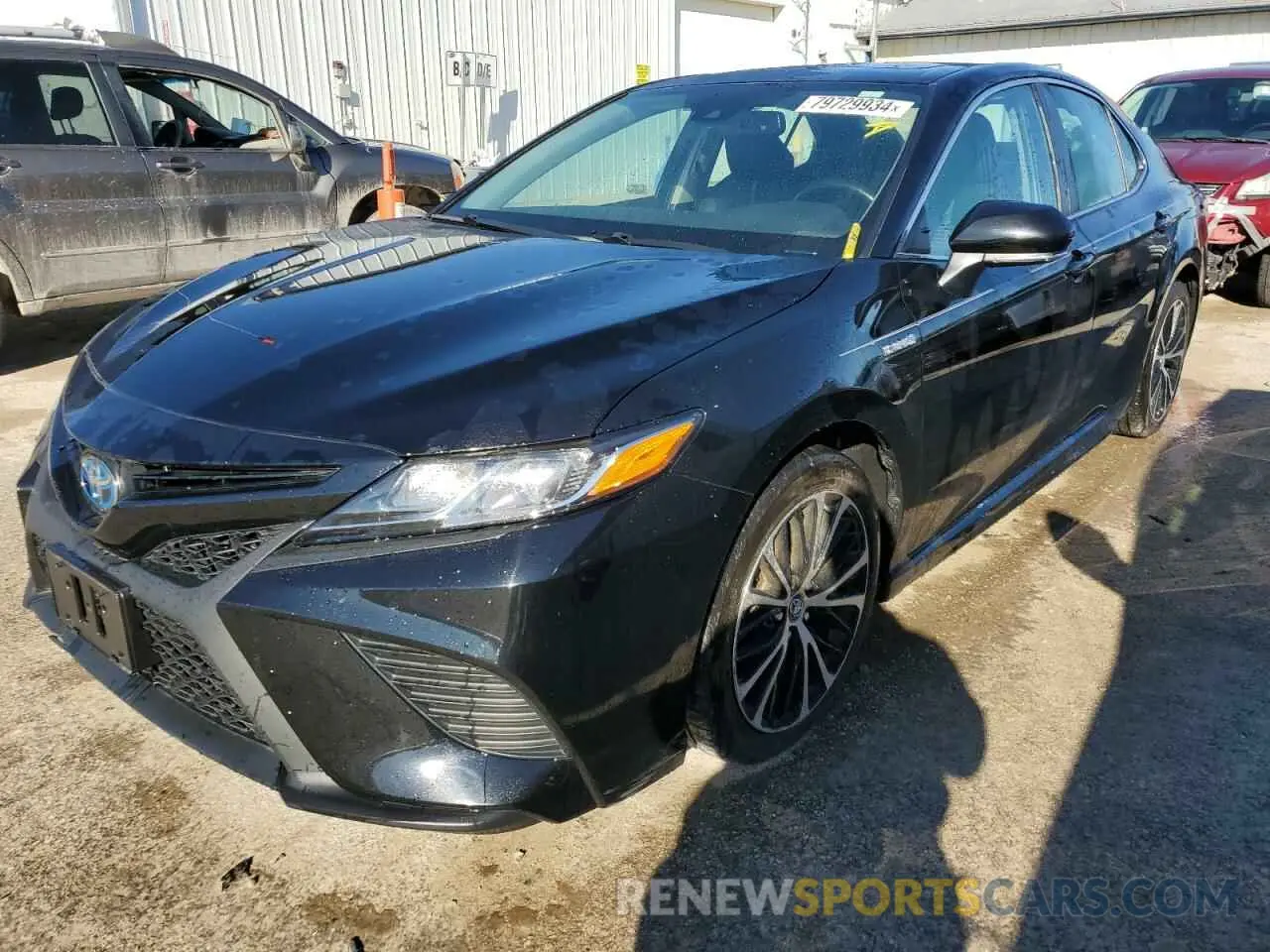 1 fotografías del automóvil dañado 4T1B21HKXKU521328 TOYOTA CAMRY 2019