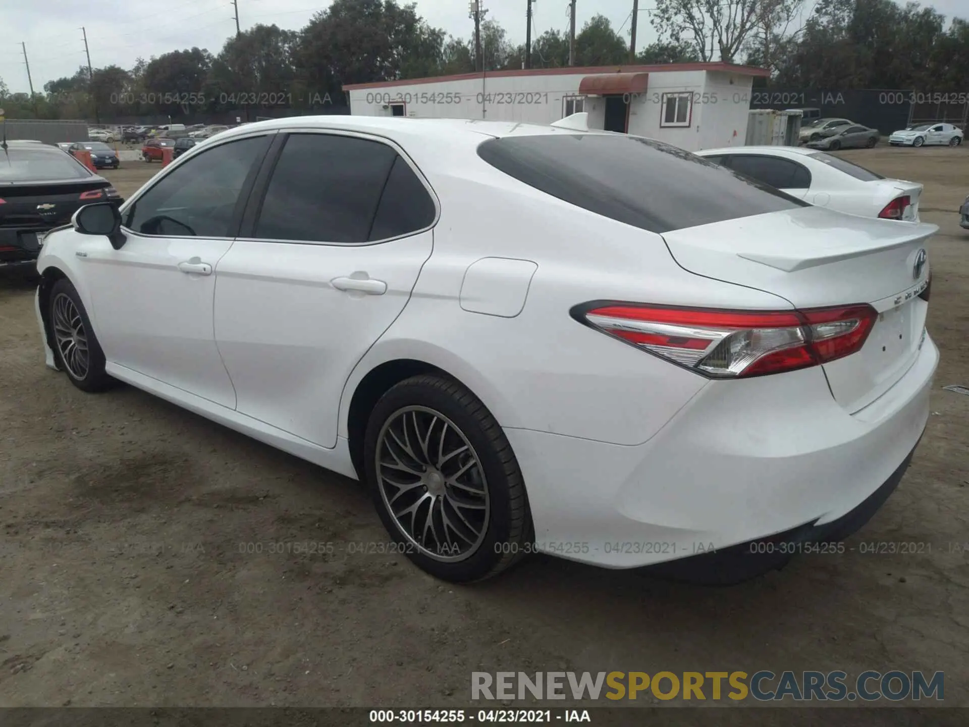 3 fotografías del automóvil dañado 4T1B31HK1KU509534 TOYOTA CAMRY 2019
