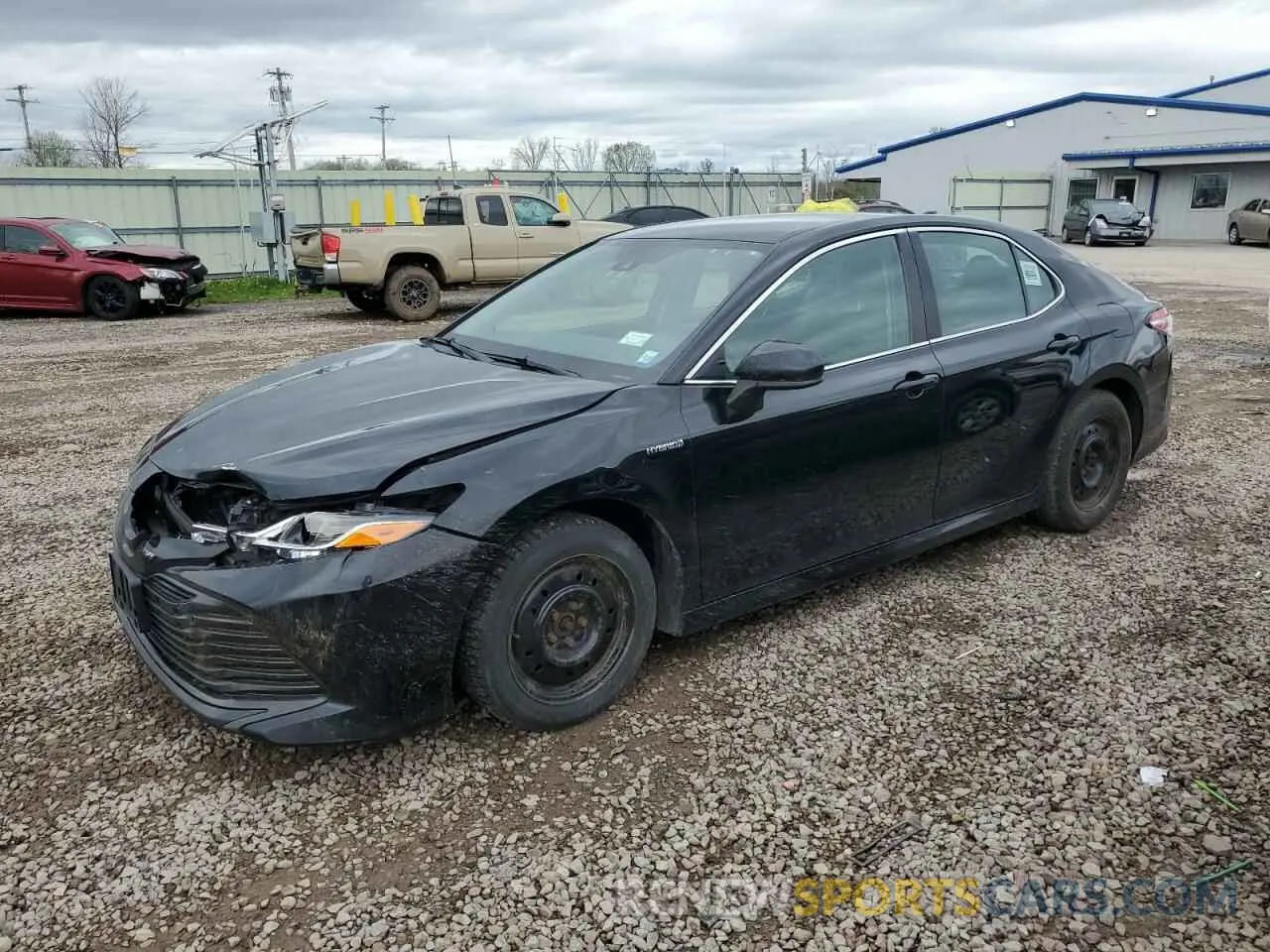 1 fotografías del automóvil dañado 4T1B31HK1KU512465 TOYOTA CAMRY 2019