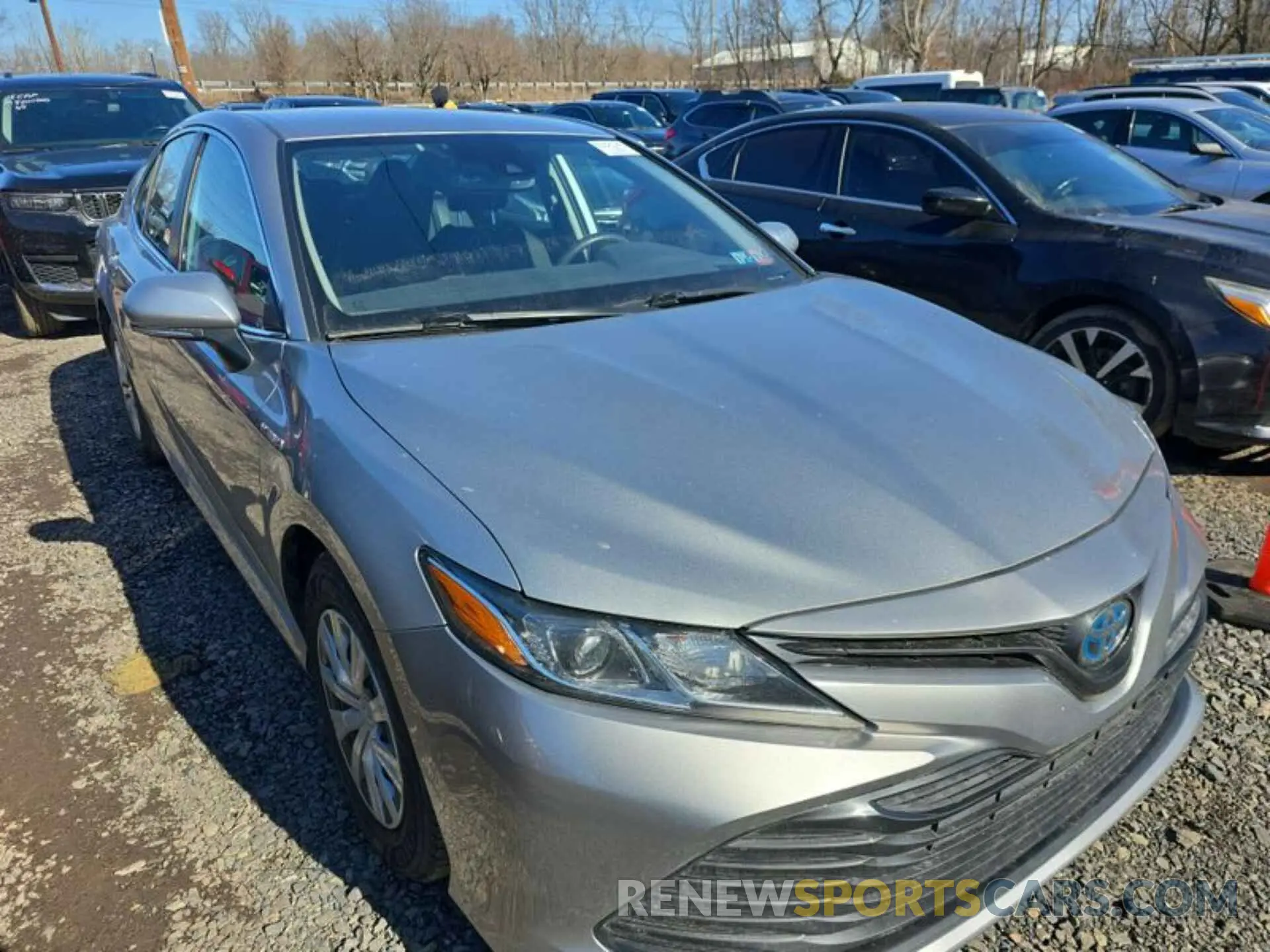 5 fotografías del automóvil dañado 4T1B31HK2KU509977 TOYOTA CAMRY 2019
