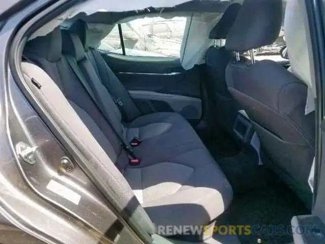 6 fotografías del automóvil dañado 4T1B31HK2KU513902 TOYOTA CAMRY 2019