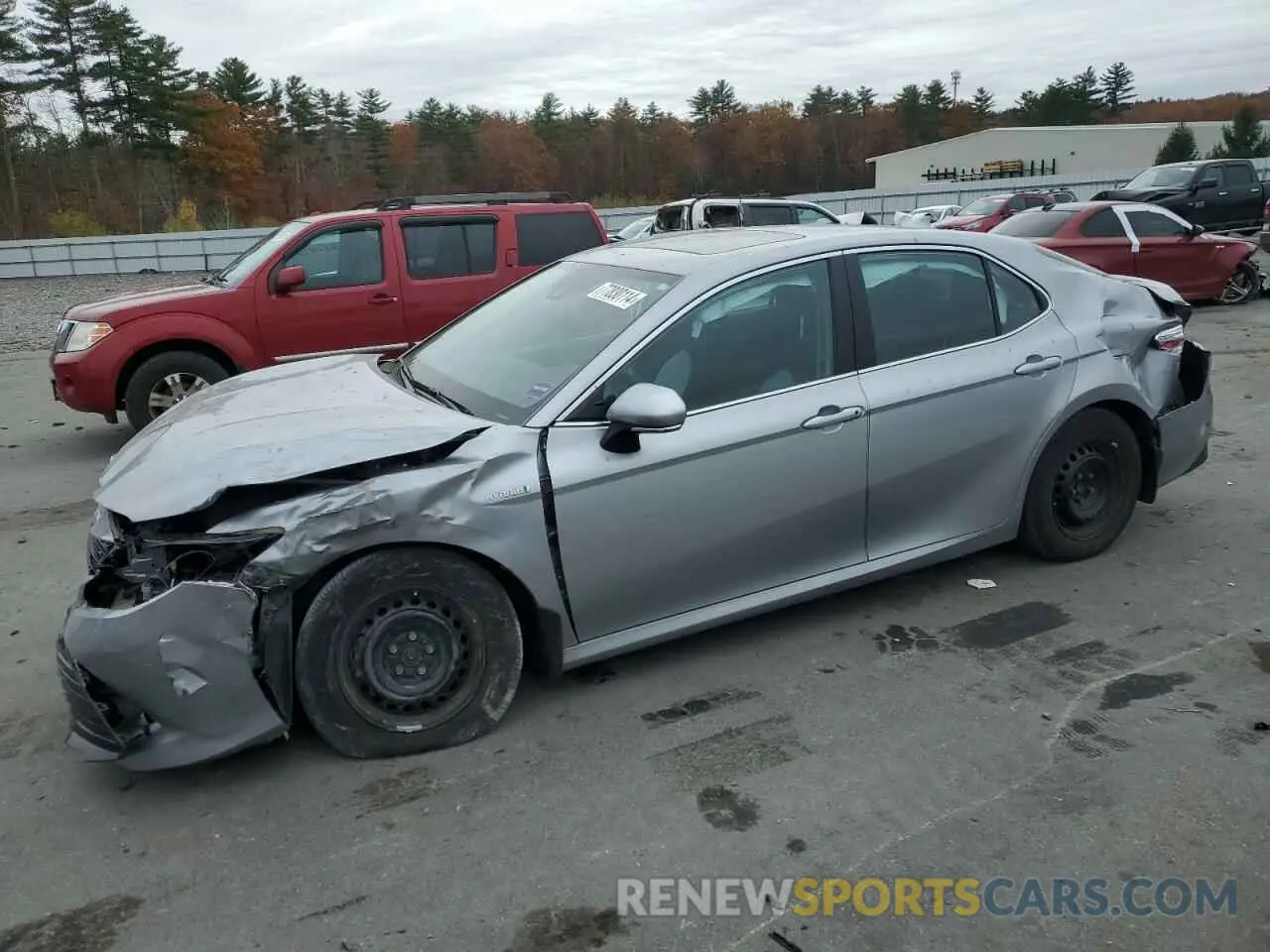 1 fotografías del automóvil dañado 4T1B31HK3KU509485 TOYOTA CAMRY 2019