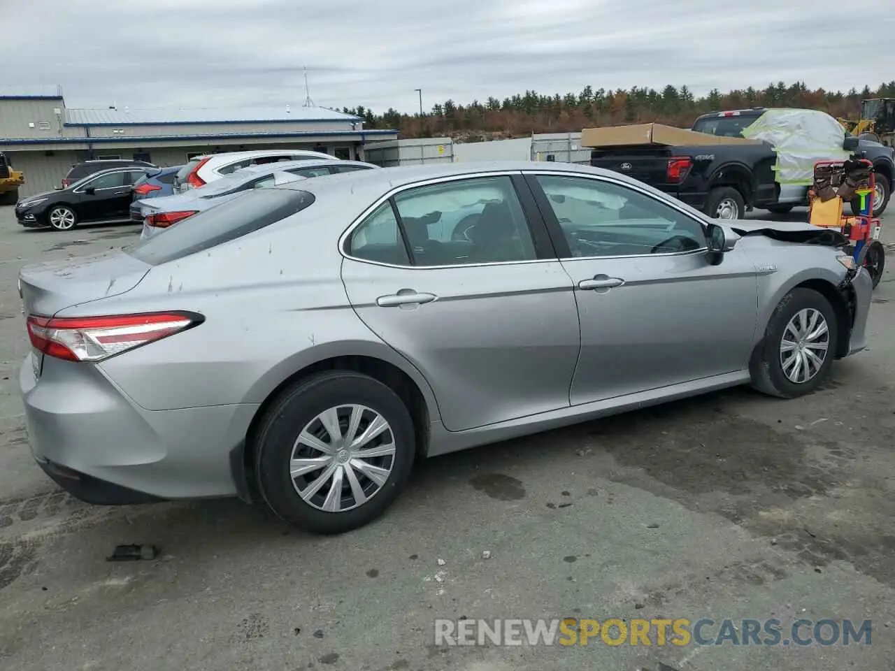 3 fotografías del automóvil dañado 4T1B31HK3KU509485 TOYOTA CAMRY 2019