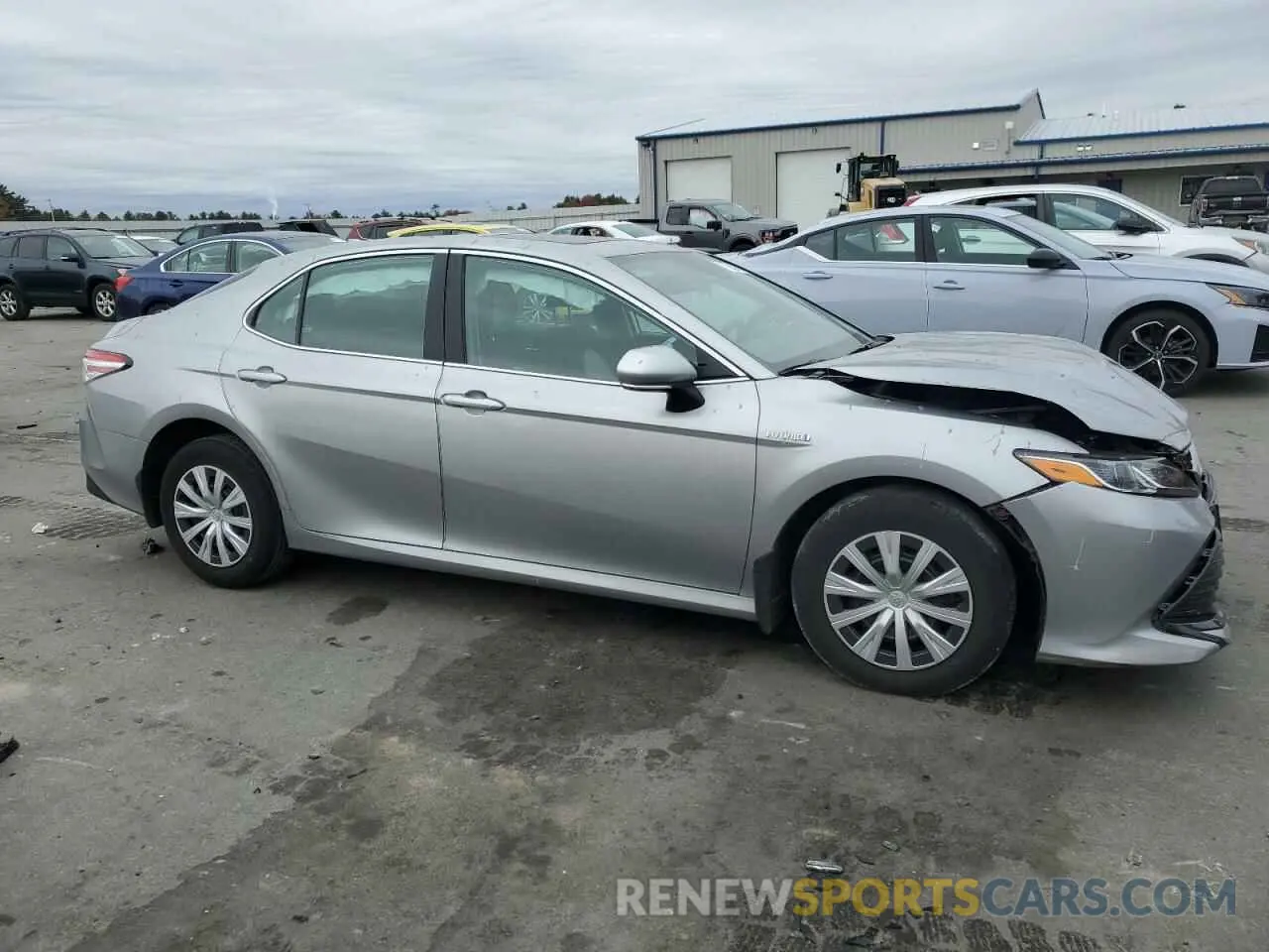 4 fotografías del automóvil dañado 4T1B31HK3KU509485 TOYOTA CAMRY 2019