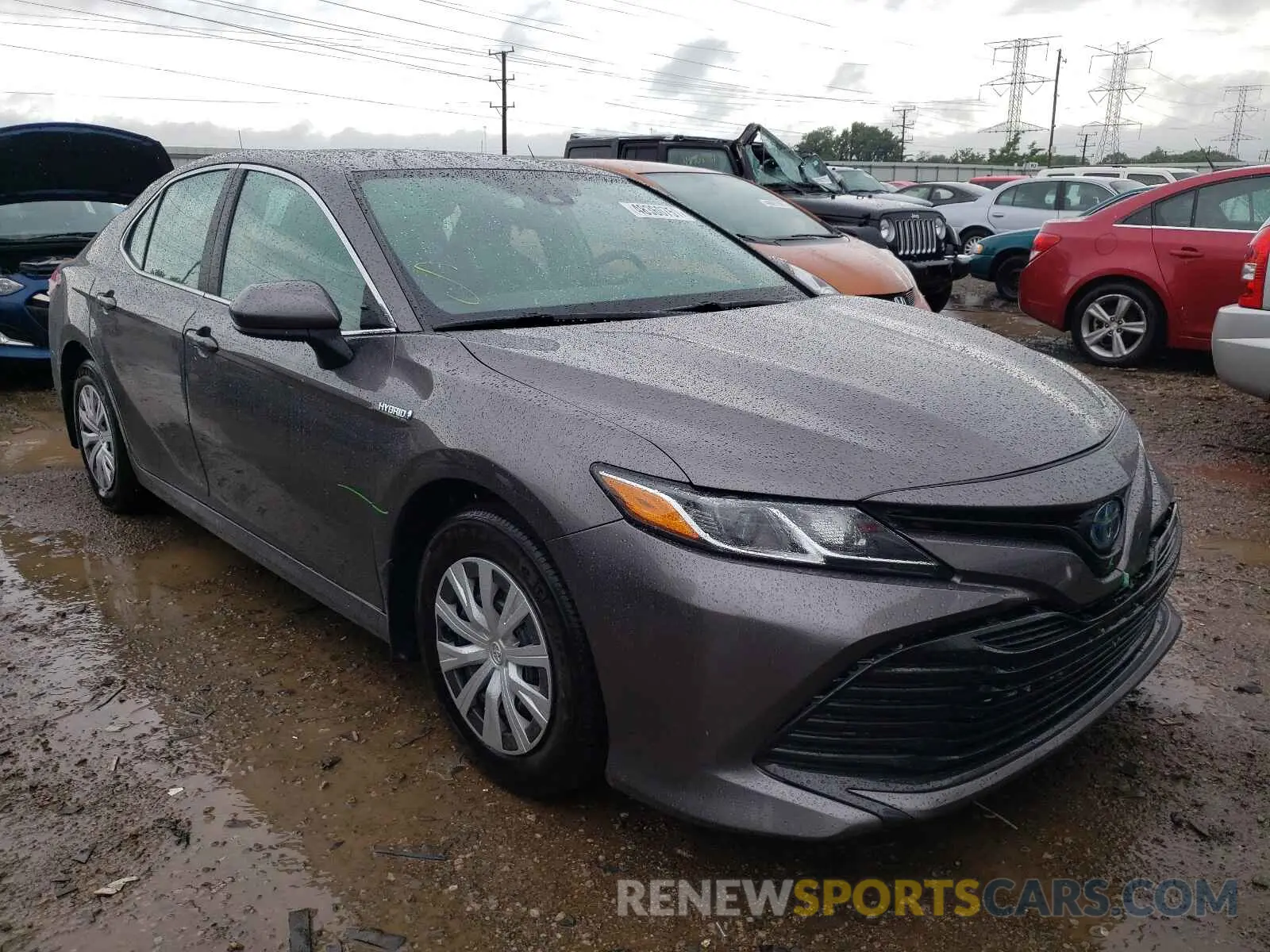 1 fotografías del automóvil dañado 4T1B31HK3KU510829 TOYOTA CAMRY 2019