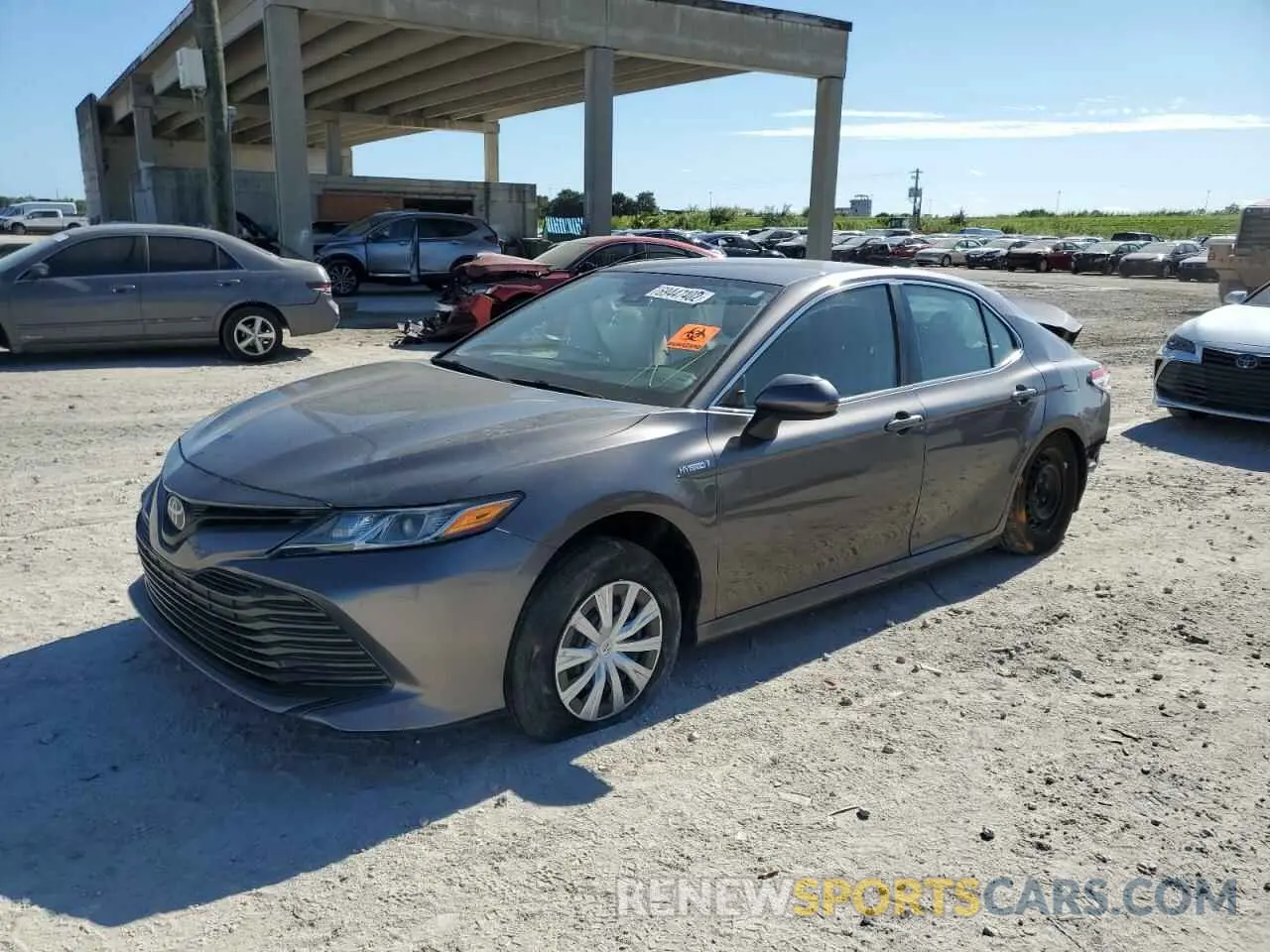 1 fotografías del automóvil dañado 4T1B31HK3KU512077 TOYOTA CAMRY 2019