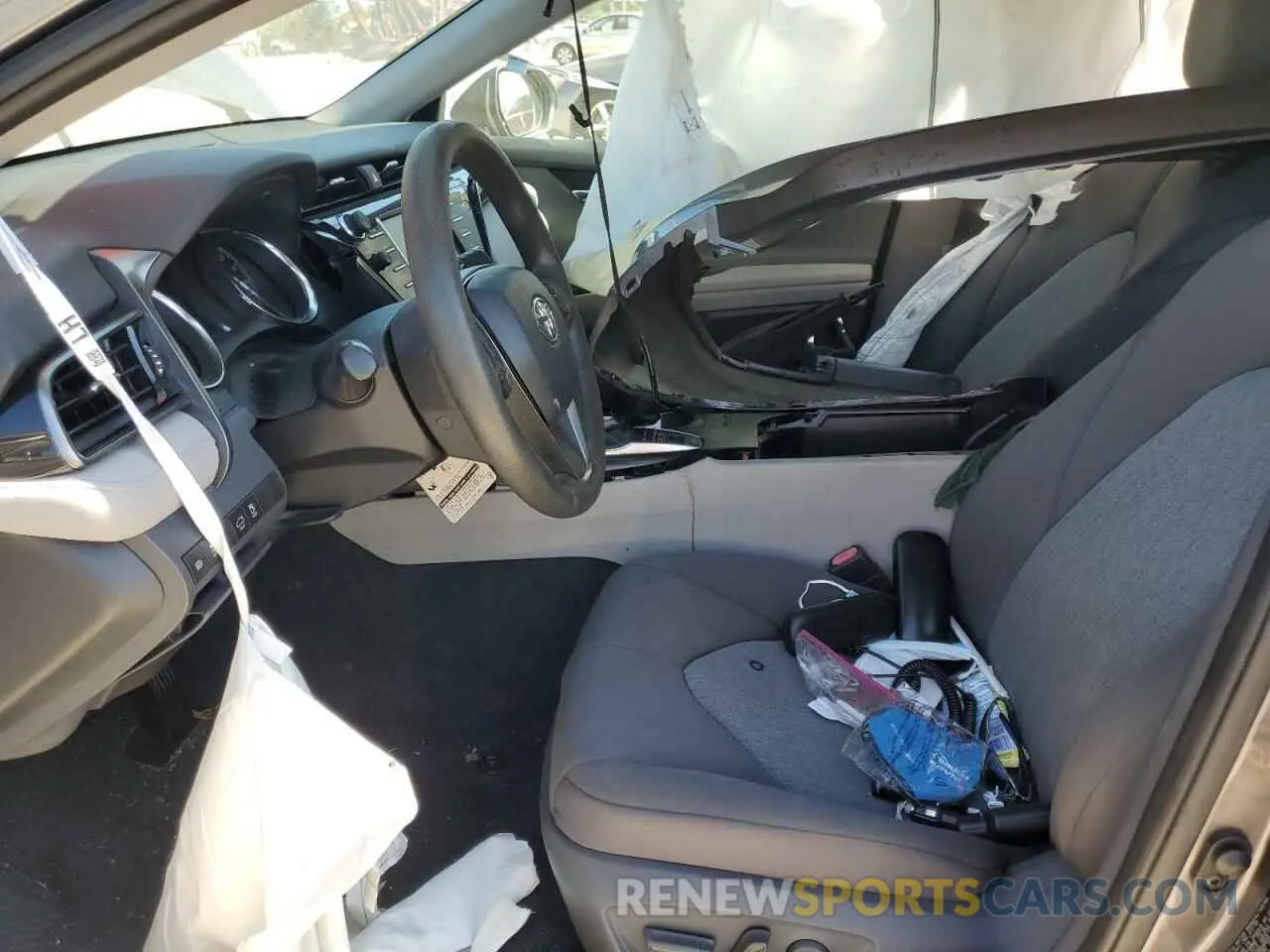 7 fotografías del automóvil dañado 4T1B31HK3KU512077 TOYOTA CAMRY 2019