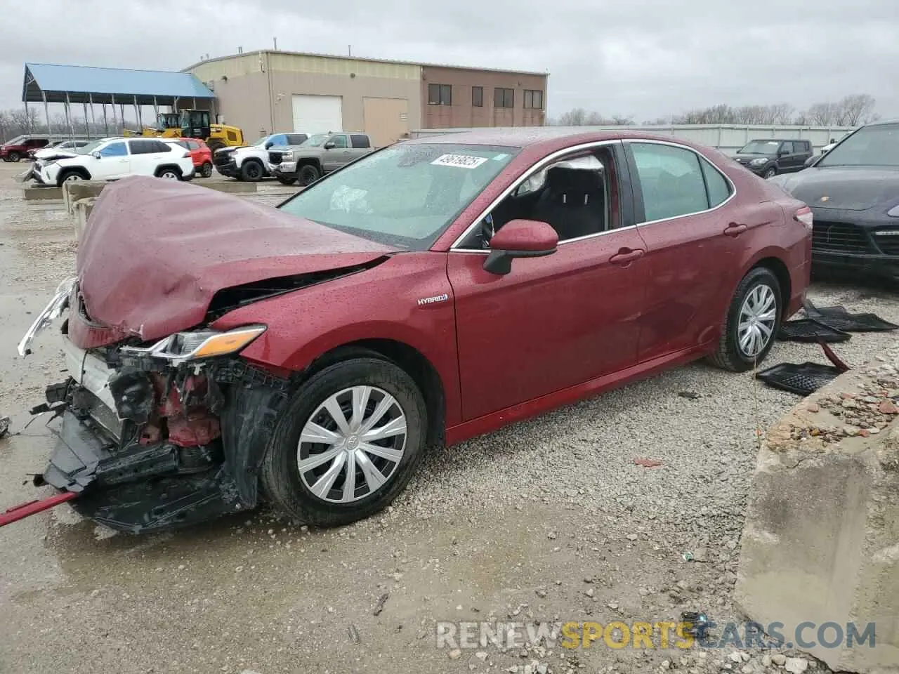 1 fotografías del automóvil dañado 4T1B31HK3KU512824 TOYOTA CAMRY 2019