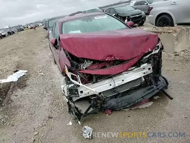 10 fotografías del automóvil dañado 4T1B31HK3KU512824 TOYOTA CAMRY 2019