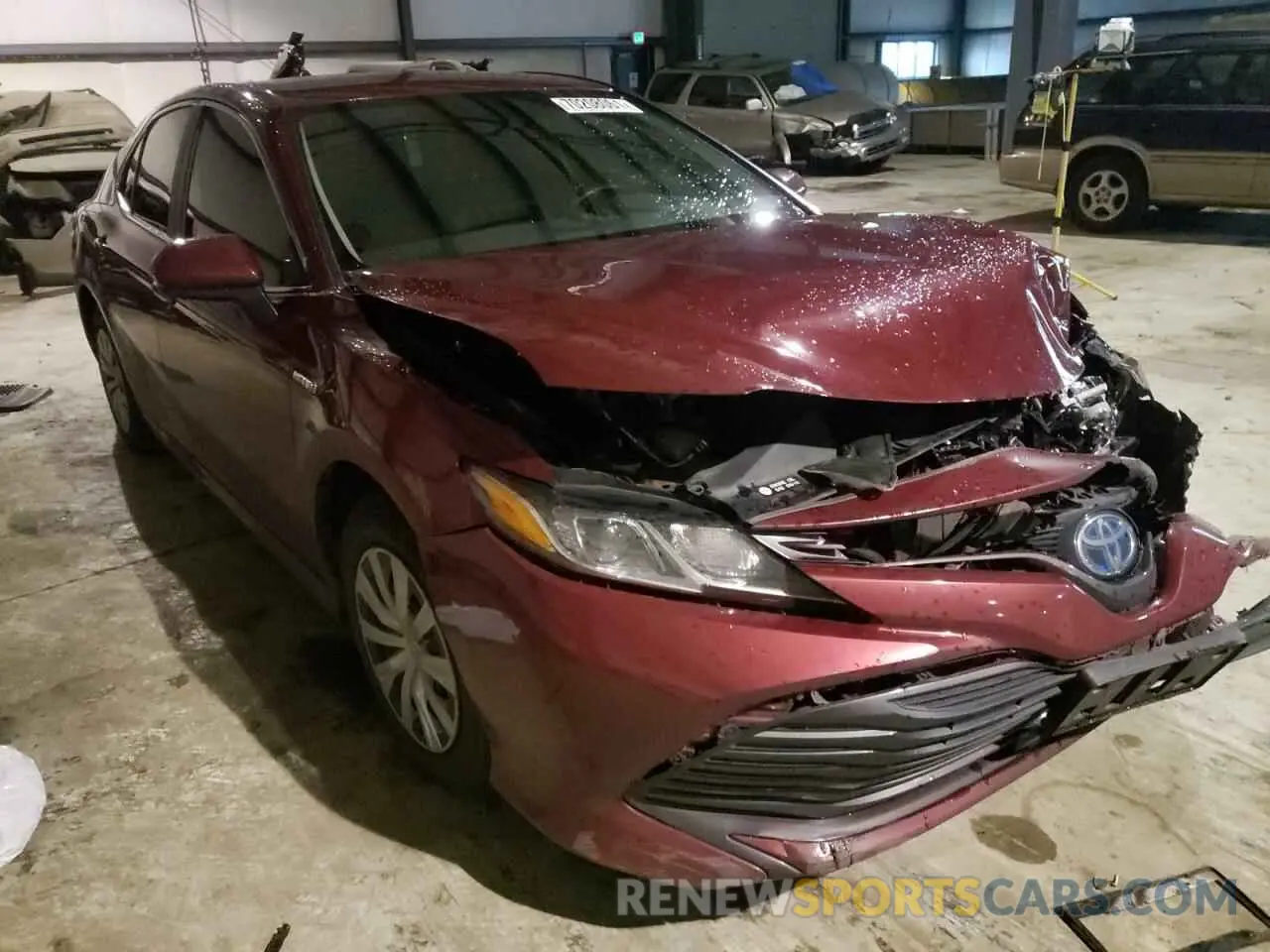 1 fotografías del automóvil dañado 4T1B31HK3KU515710 TOYOTA CAMRY 2019