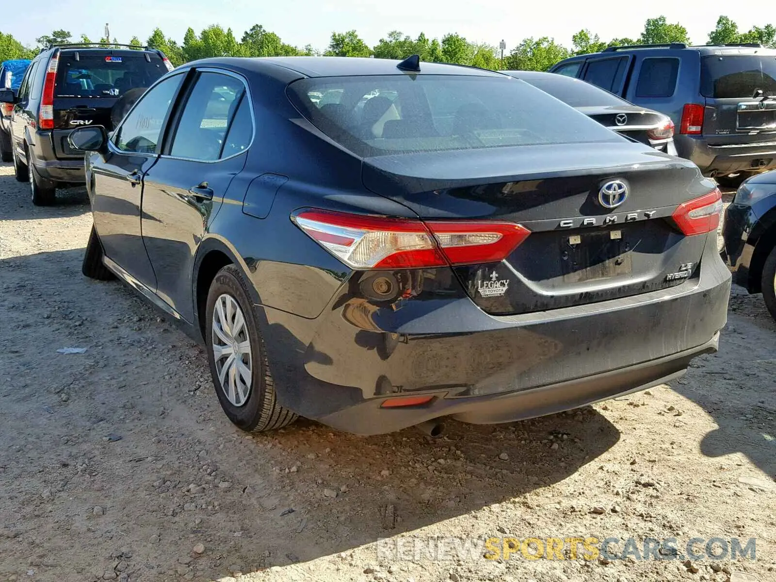 3 fotografías del automóvil dañado 4T1B31HK5KU511741 TOYOTA CAMRY 2019