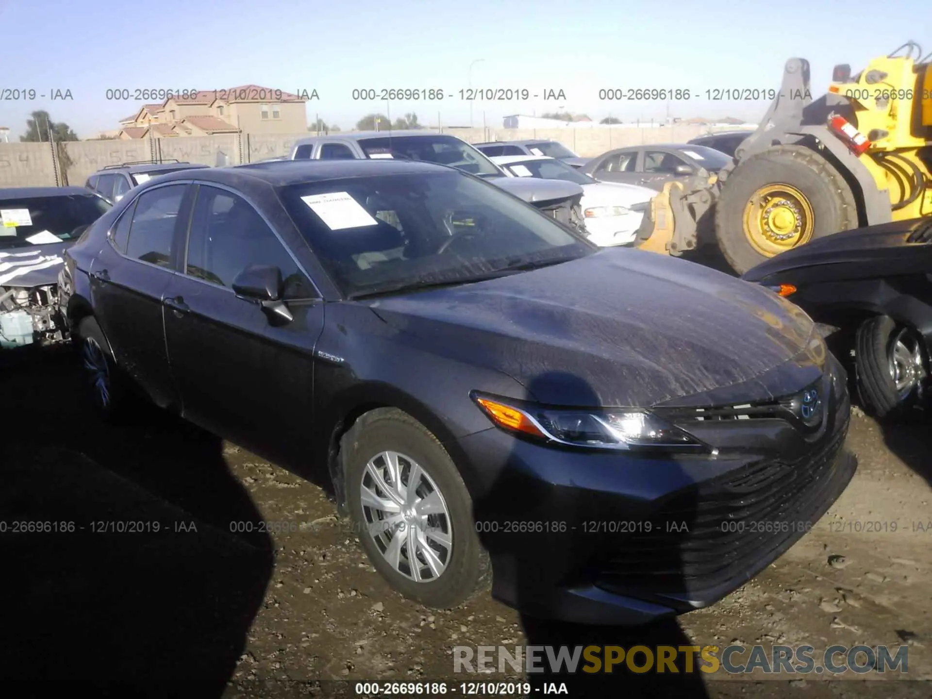 1 fotografías del automóvil dañado 4T1B31HK5KU512291 TOYOTA CAMRY 2019