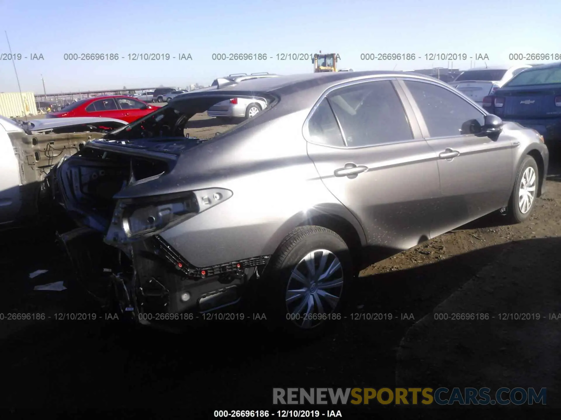 4 fotografías del automóvil dañado 4T1B31HK5KU512291 TOYOTA CAMRY 2019
