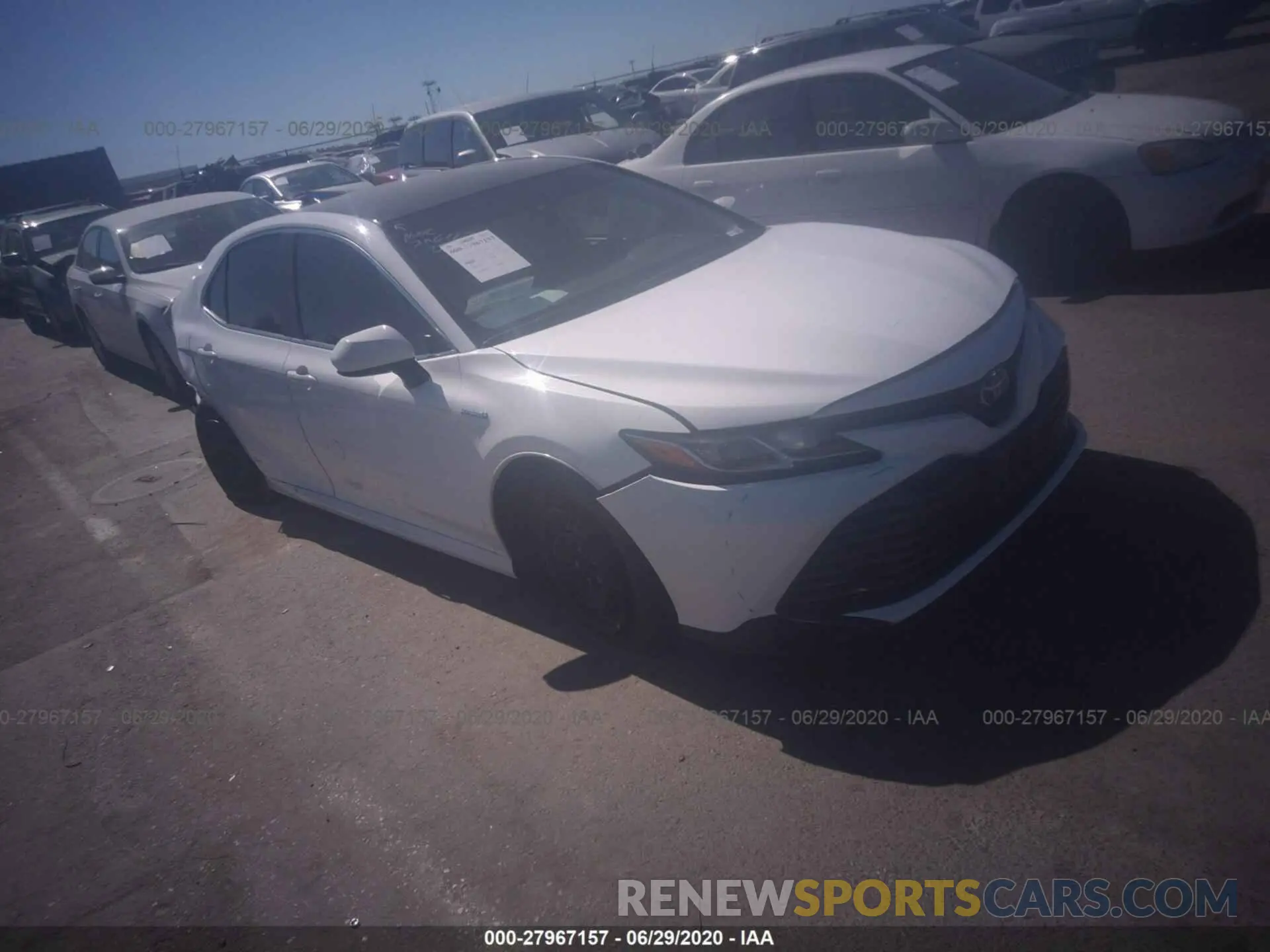 1 fotografías del automóvil dañado 4T1B31HK8KU511460 TOYOTA CAMRY 2019