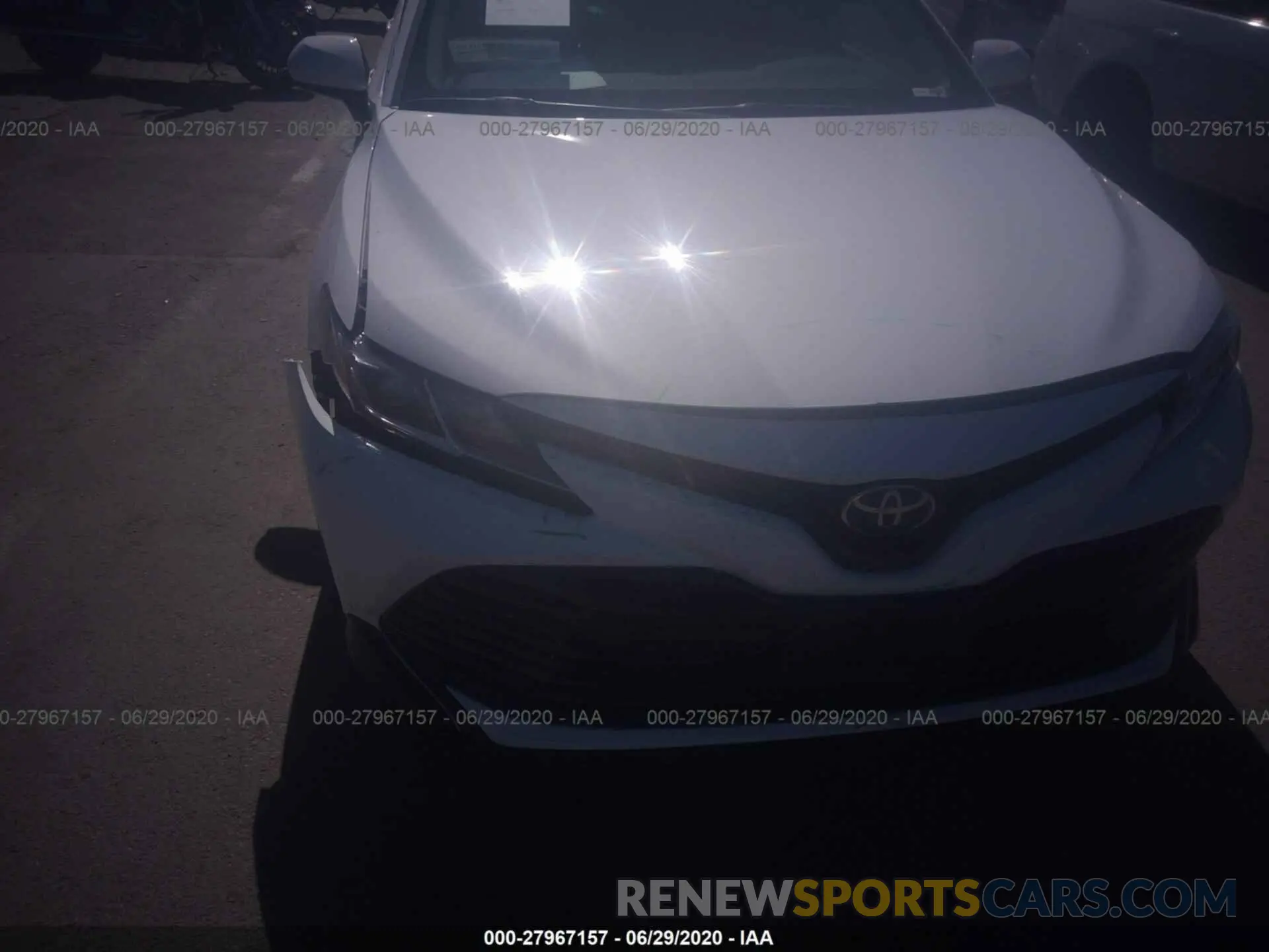 6 fotografías del automóvil dañado 4T1B31HK8KU511460 TOYOTA CAMRY 2019