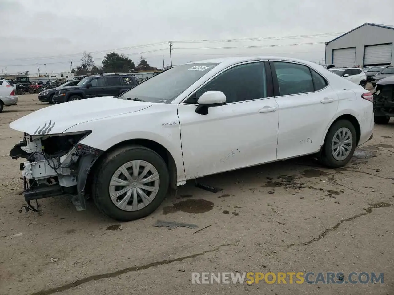 1 fotografías del automóvil dañado 4T1B31HK8KU515637 TOYOTA CAMRY 2019