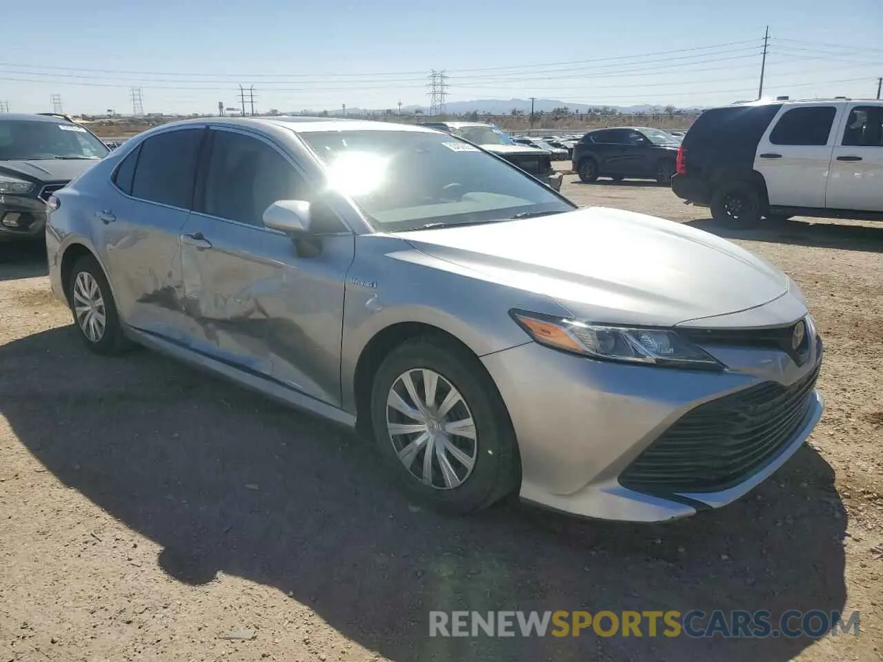 4 fotografías del automóvil dañado 4T1B31HK9KU006544 TOYOTA CAMRY 2019