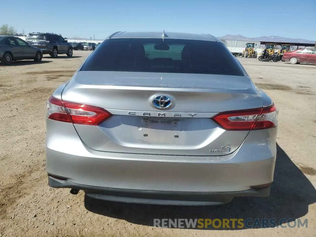 6 fotografías del automóvil dañado 4T1B31HK9KU006544 TOYOTA CAMRY 2019