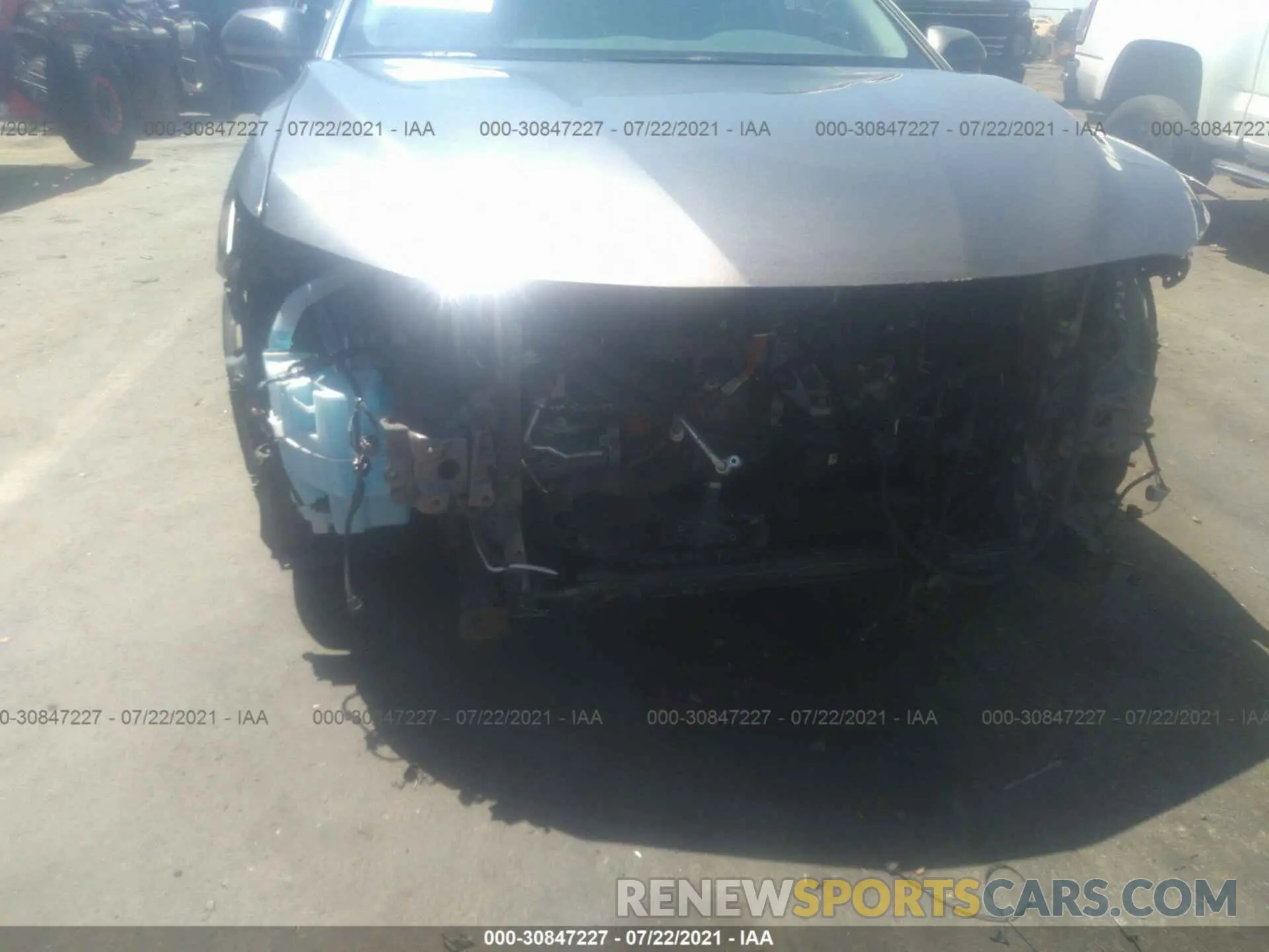 6 fotografías del automóvil dañado 4T1B31HK9KU007399 TOYOTA CAMRY 2019