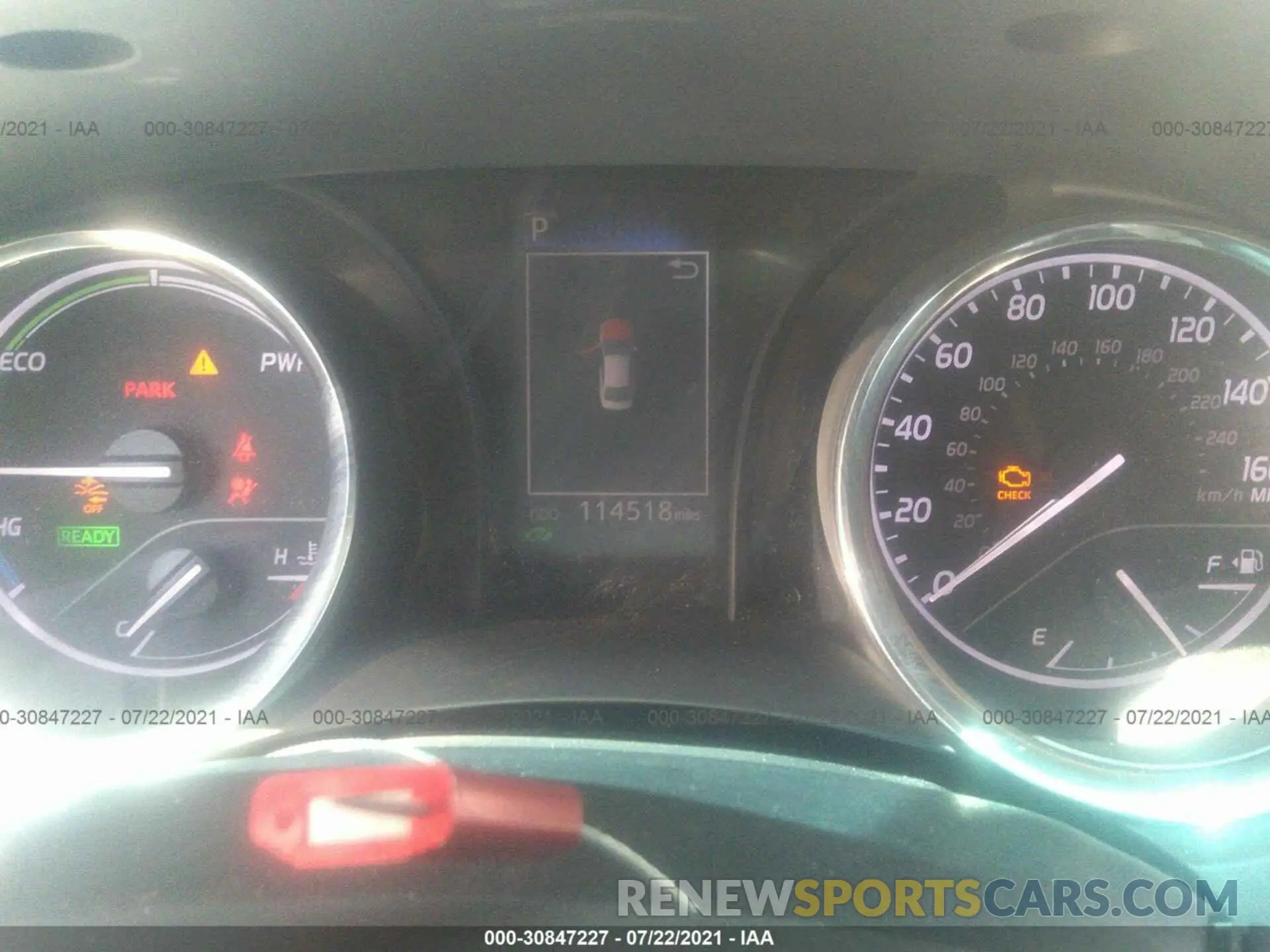 7 fotografías del automóvil dañado 4T1B31HK9KU007399 TOYOTA CAMRY 2019