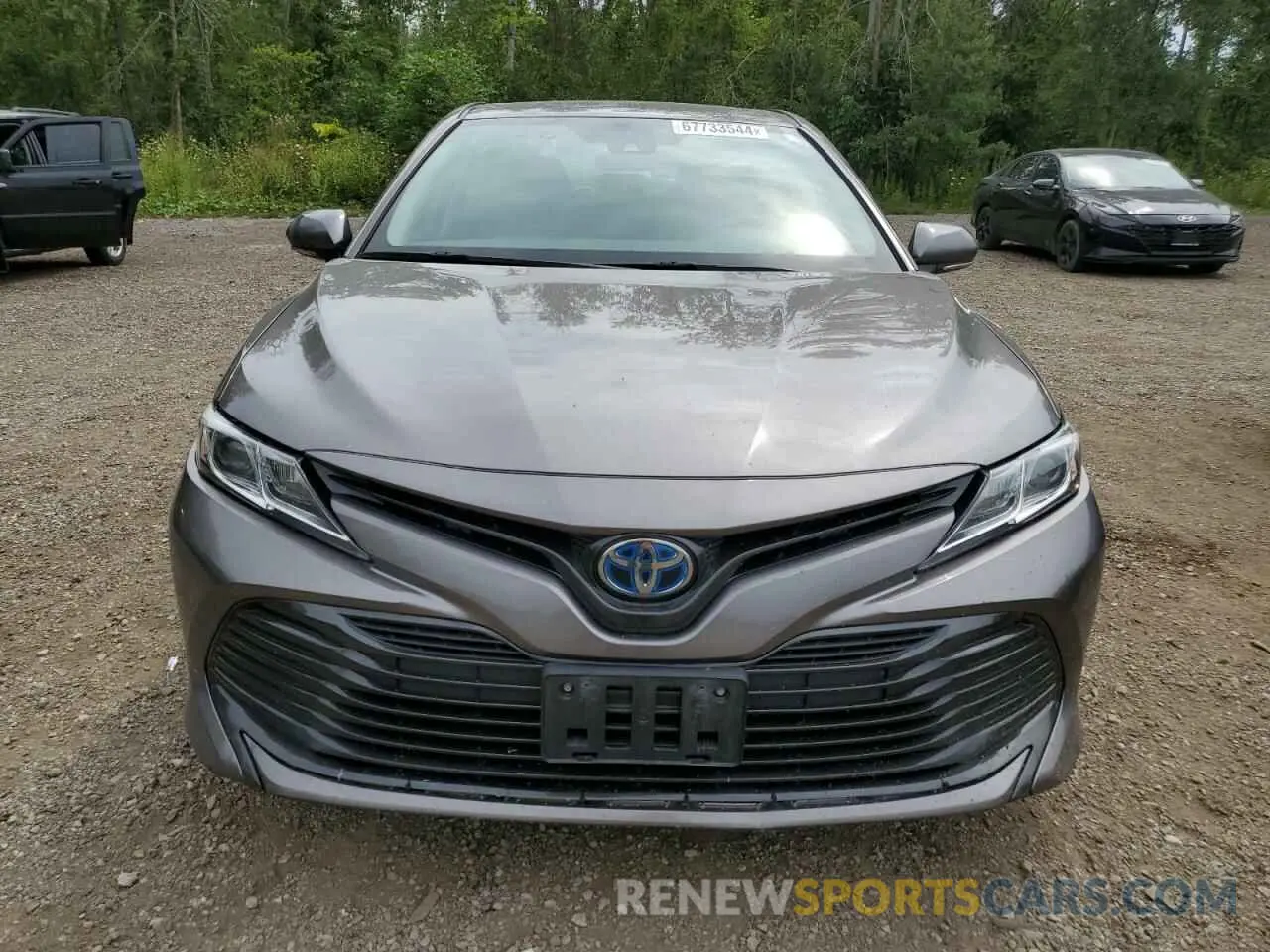 5 fotografías del automóvil dañado 4T1B31HK9KU509670 TOYOTA CAMRY 2019