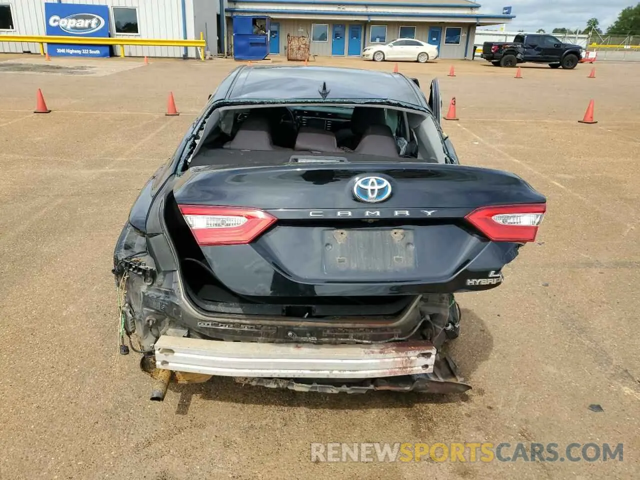 6 fotografías del automóvil dañado 4T1B31HK9KU510513 TOYOTA CAMRY 2019