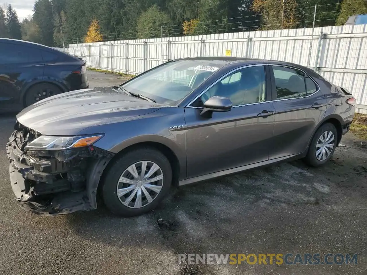 1 fotografías del automóvil dañado 4T1B31HK9KU513282 TOYOTA CAMRY 2019