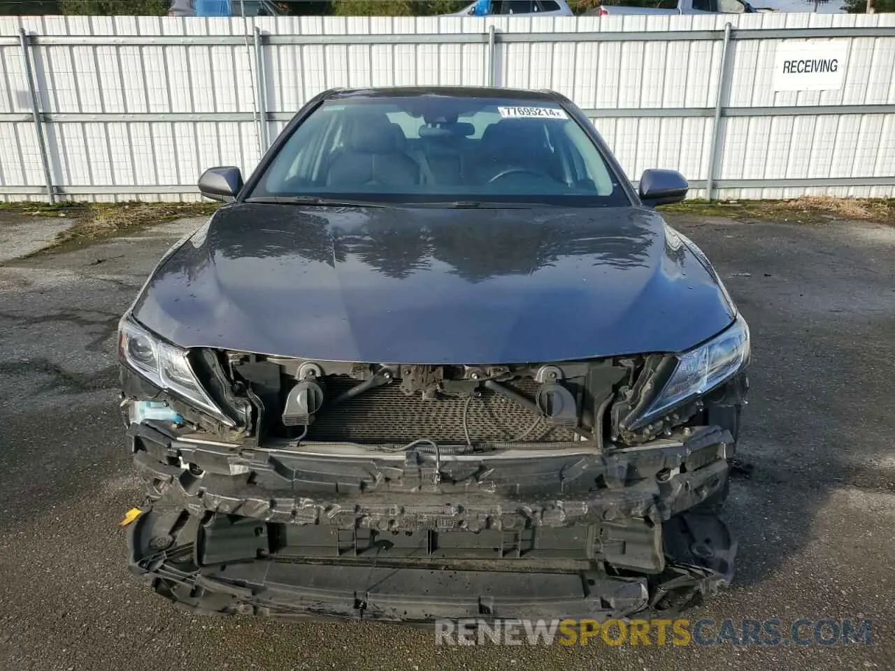 5 fotografías del automóvil dañado 4T1B31HK9KU513282 TOYOTA CAMRY 2019