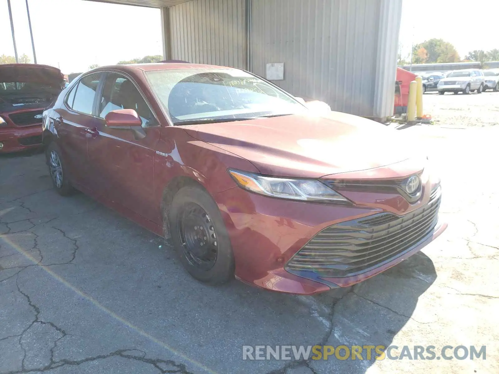 1 fotografías del automóvil dañado 4T1B31HK9KU515856 TOYOTA CAMRY 2019