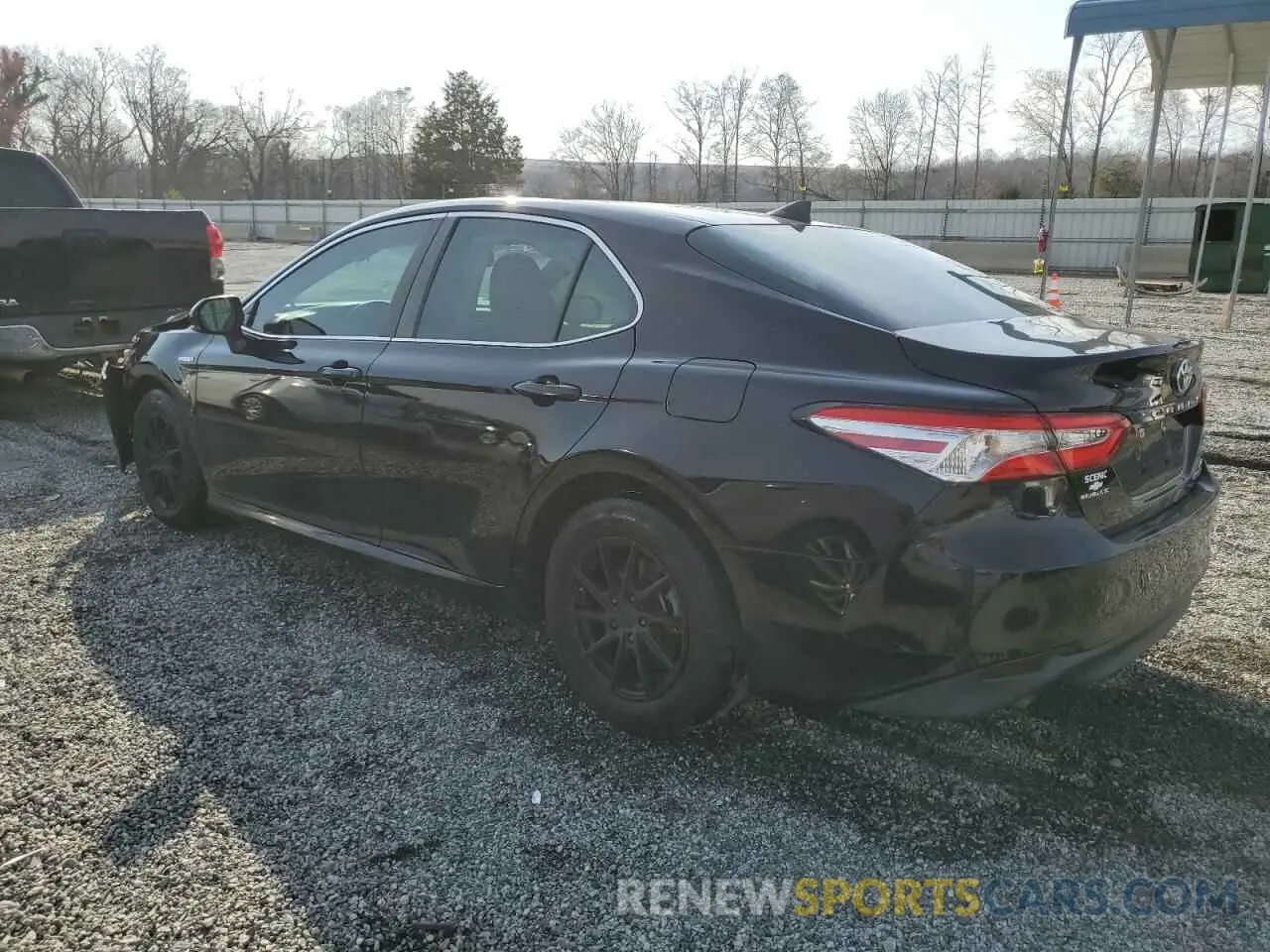 2 fotografías del automóvil dañado 4T1B31HK9KU516943 TOYOTA CAMRY 2019