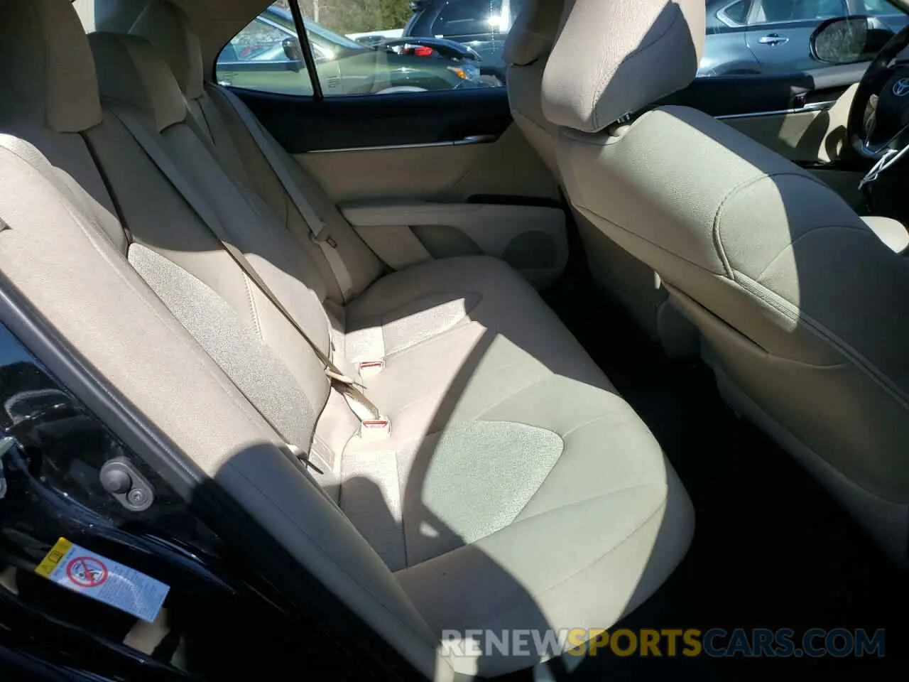 10 fotografías del automóvil dañado 4T1B31HKXKU509337 TOYOTA CAMRY 2019