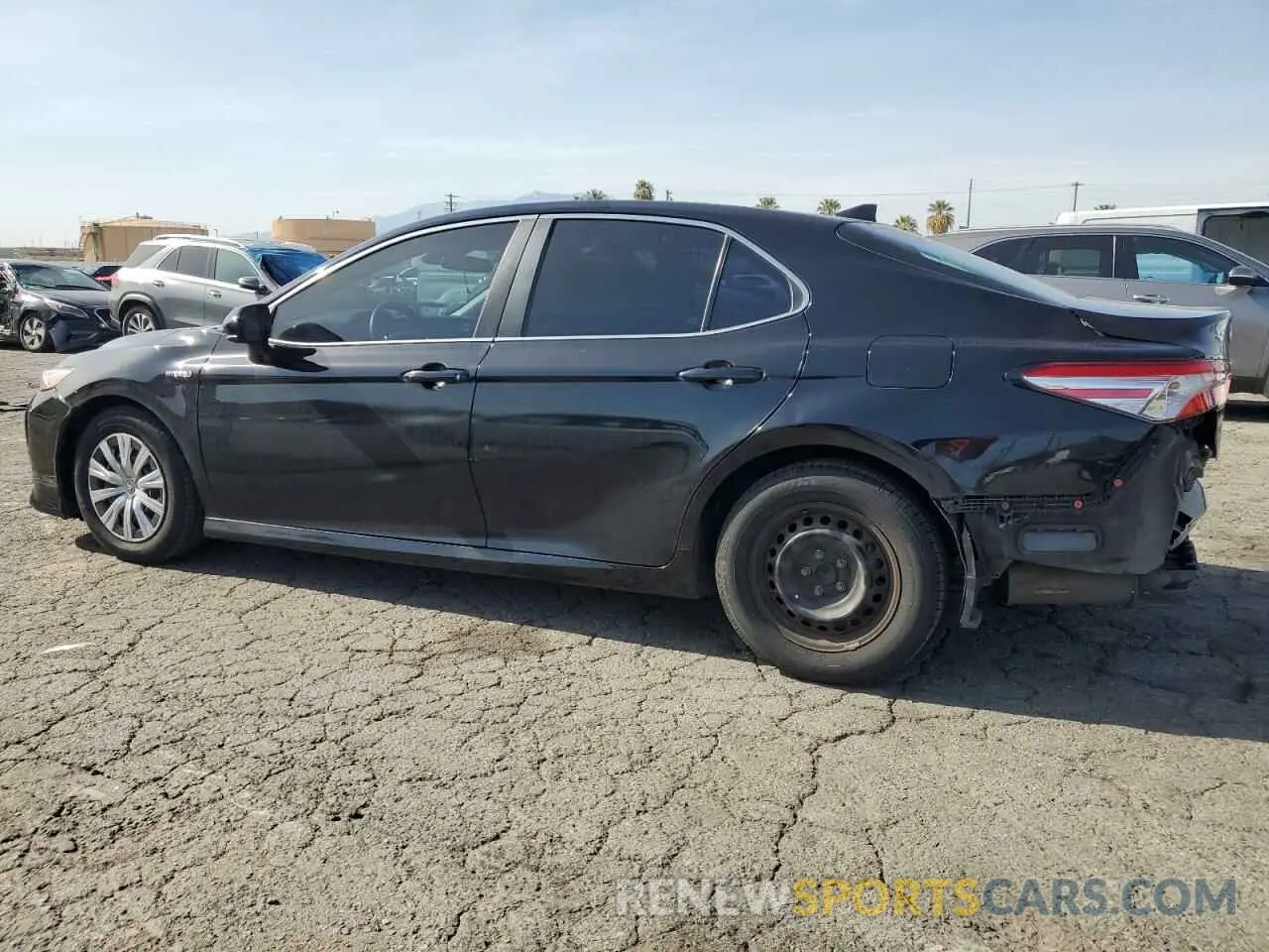 2 fotografías del automóvil dañado 4T1B31HKXKU510469 TOYOTA CAMRY 2019