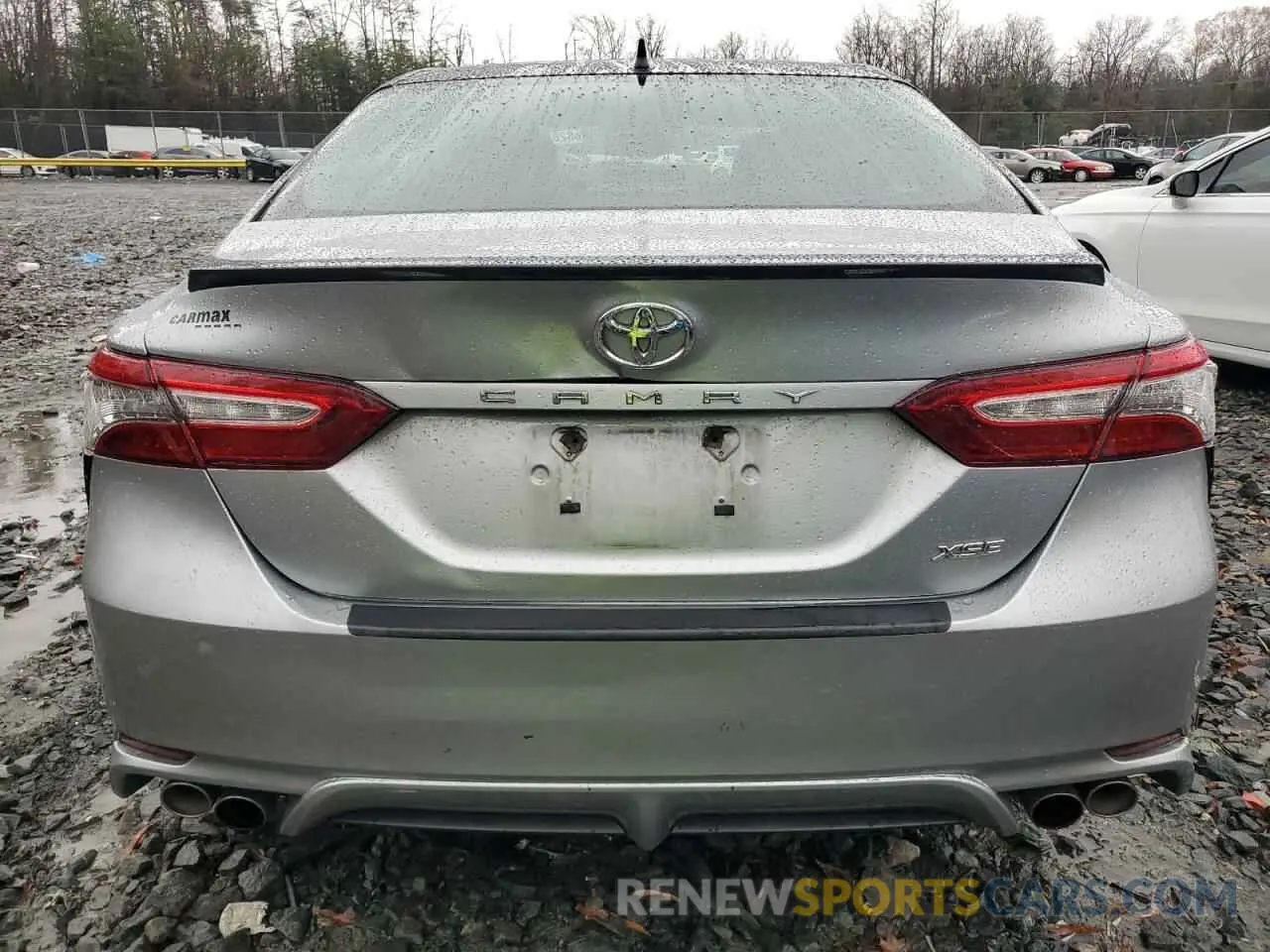 6 fotografías del automóvil dañado 4T1B61HK0KU246900 TOYOTA CAMRY 2019